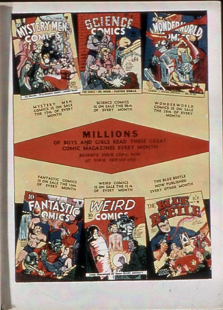 Read online Mystery Men Comics comic -  Issue #11 - 67