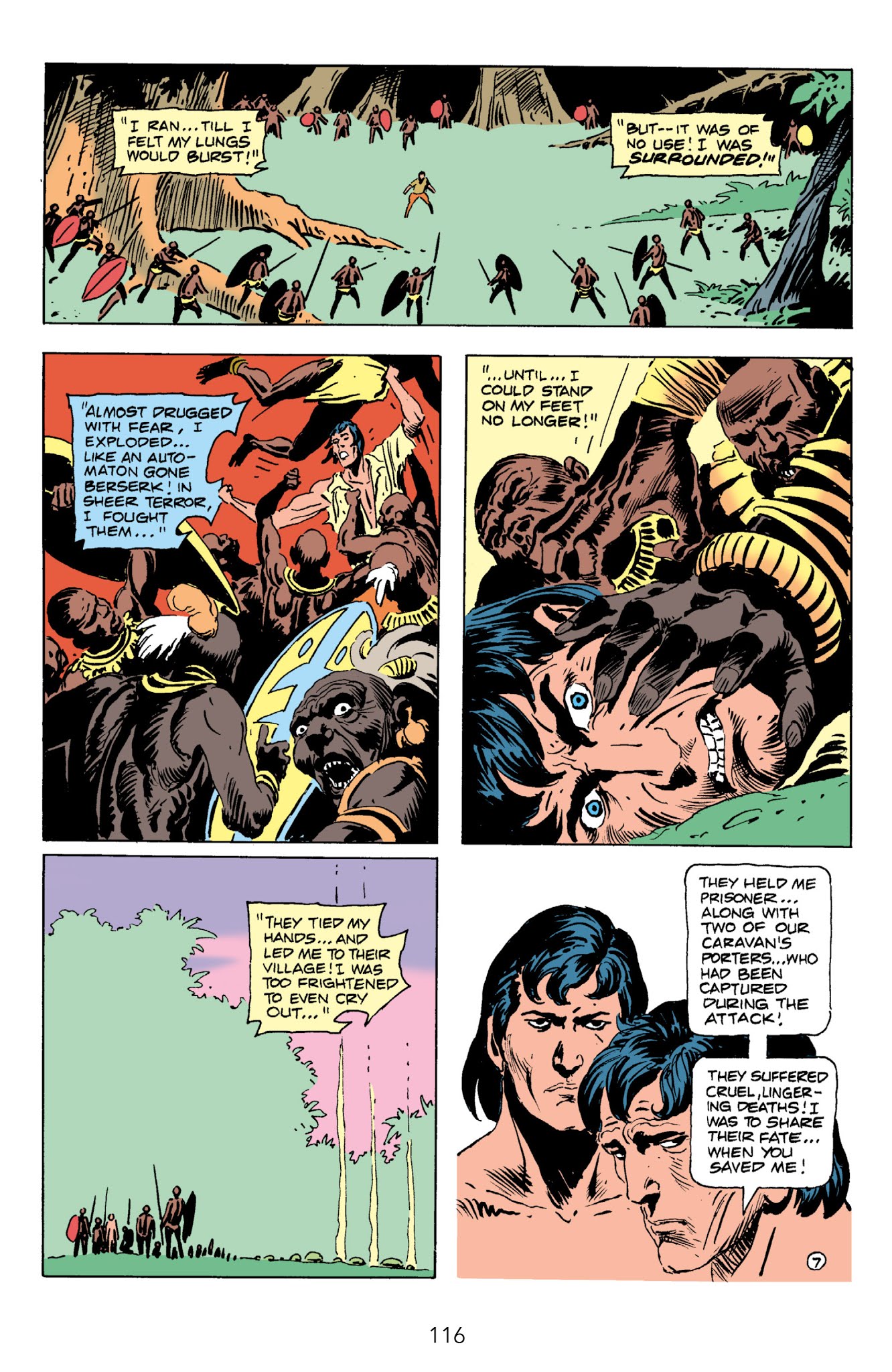 Read online Edgar Rice Burroughs' Tarzan The Joe Kubert Years comic -  Issue # TPB 3 (Part 2) - 7