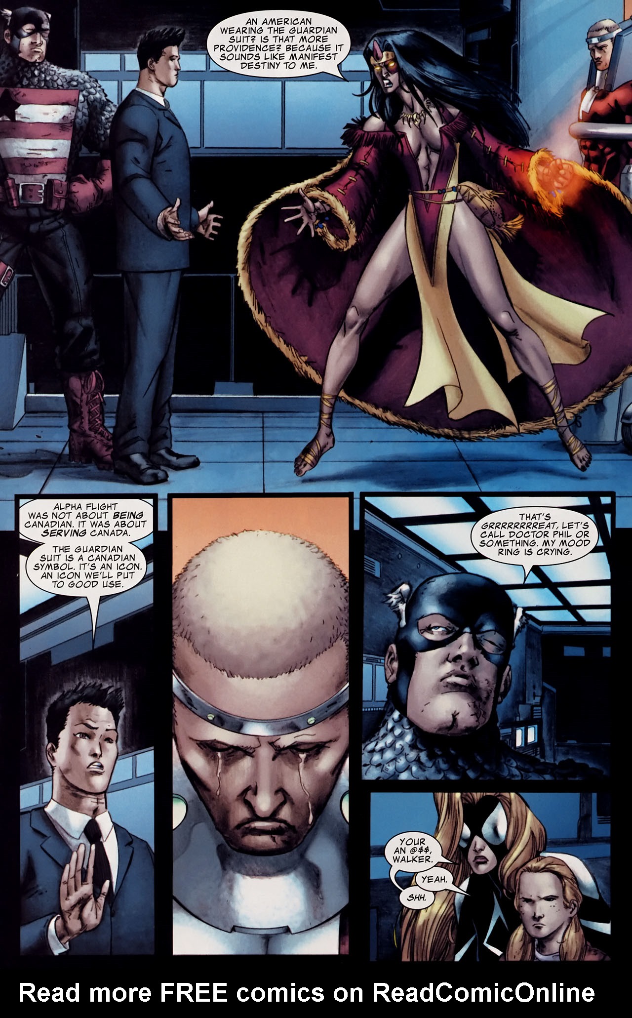 Read online Omega Flight comic -  Issue #3 - 8
