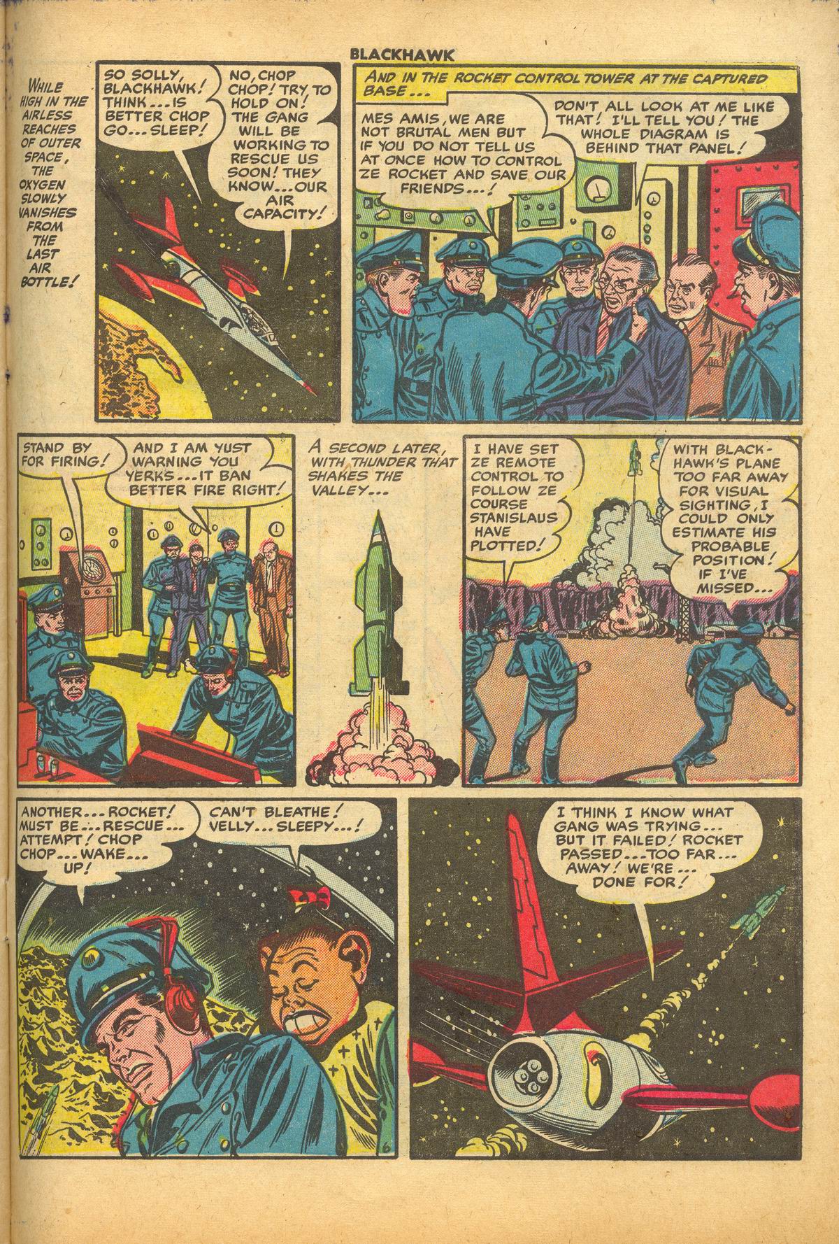 Read online Blackhawk (1957) comic -  Issue #66 - 32