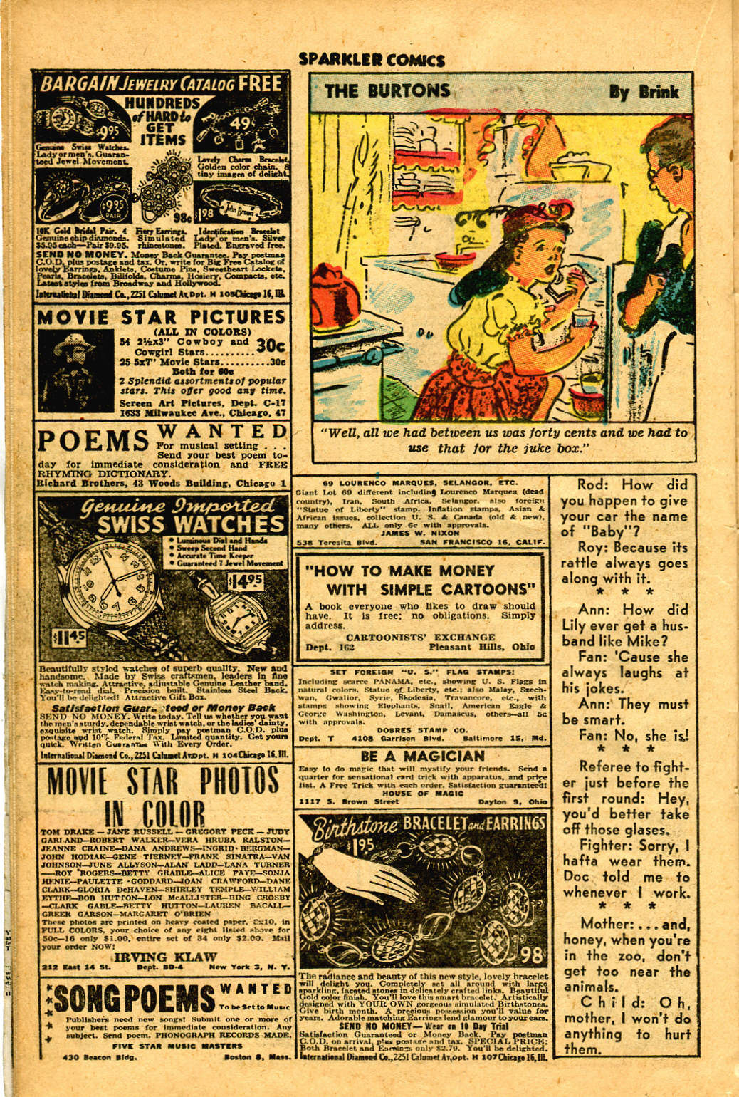 Read online Sparkler Comics comic -  Issue #52 - 34