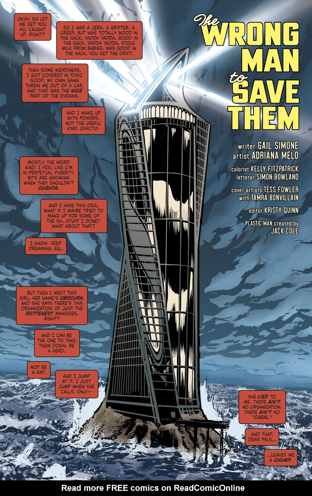 Plastic Man (2018) issue 5 - Page 3