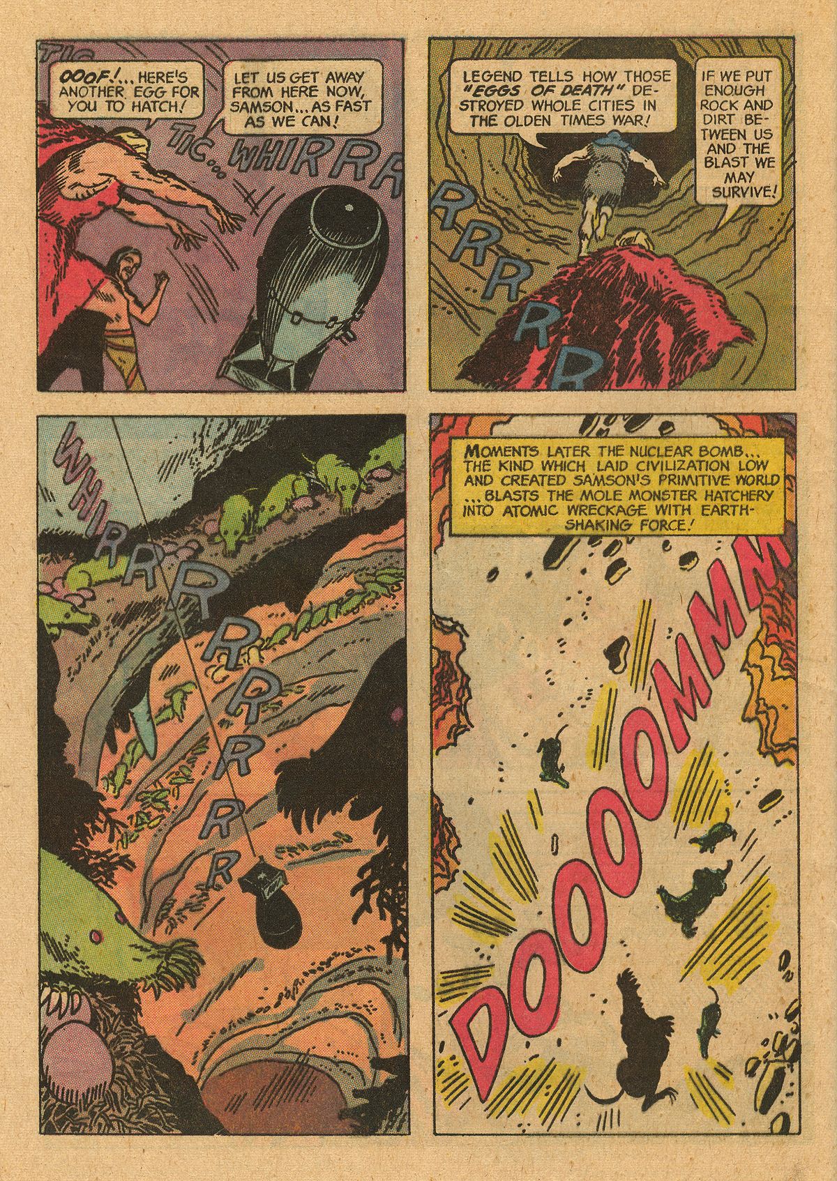 Read online Mighty Samson (1964) comic -  Issue #21 - 32
