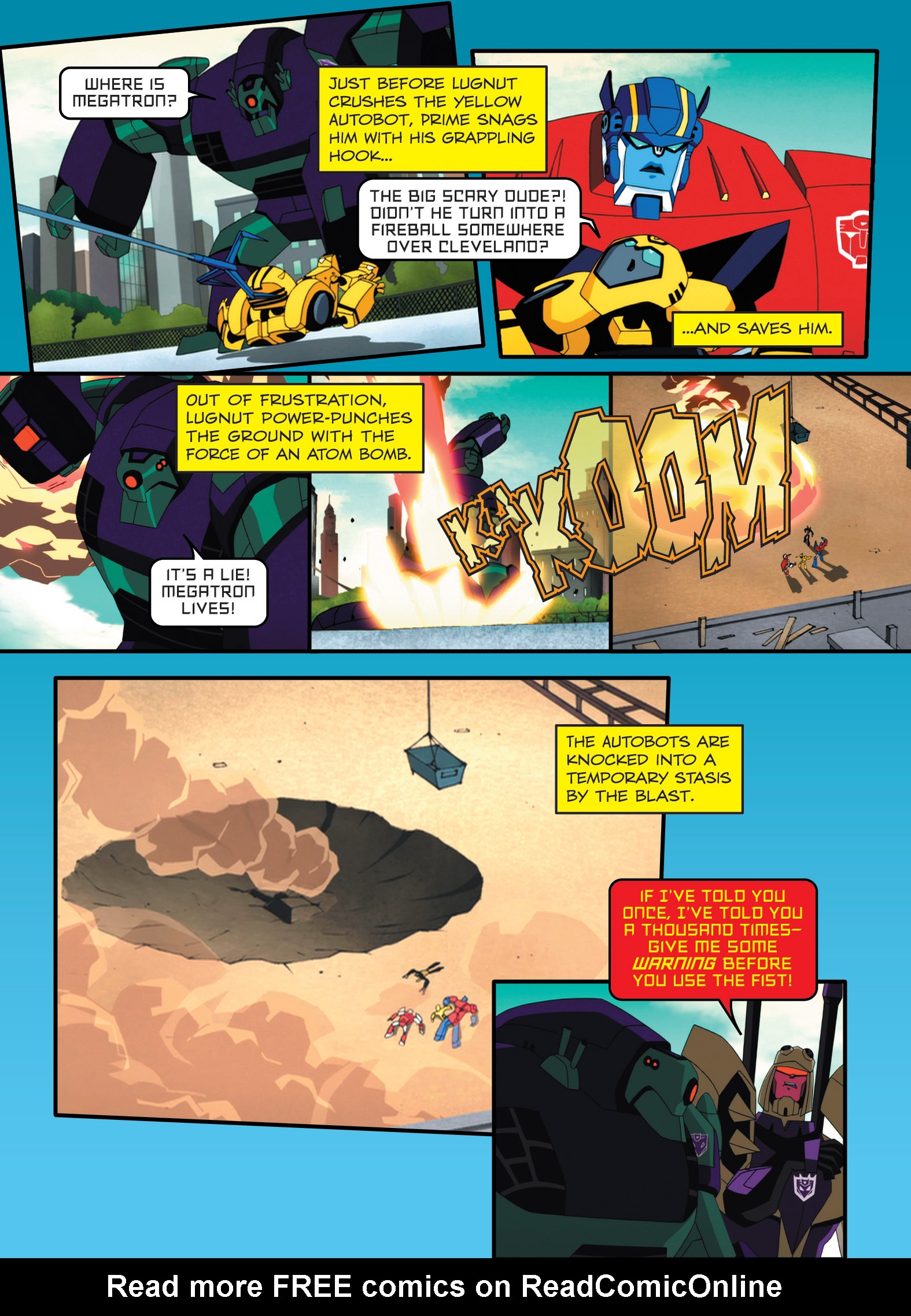 Read online Transformers Animated comic -  Issue #5 - 84