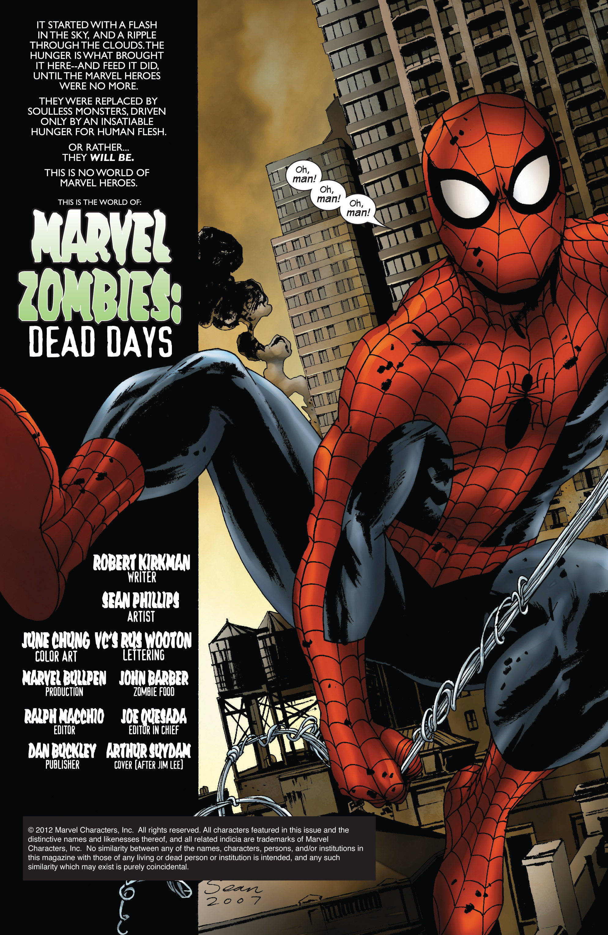 Read online Marvel Zombies: Dead Days comic -  Issue # Full - 2