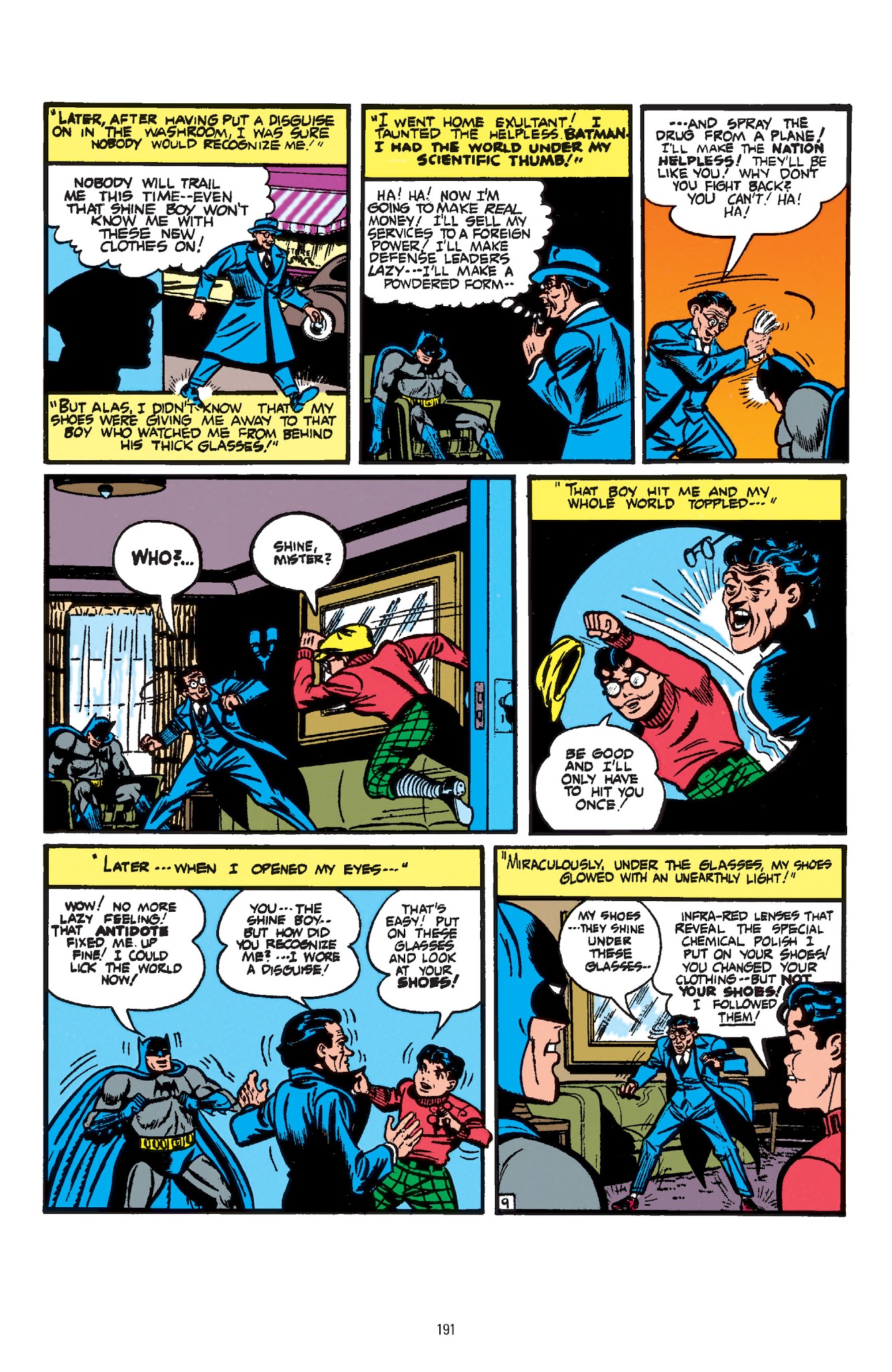Read online Batman: The Golden Age Omnibus comic -  Issue # TPB 3 - 191