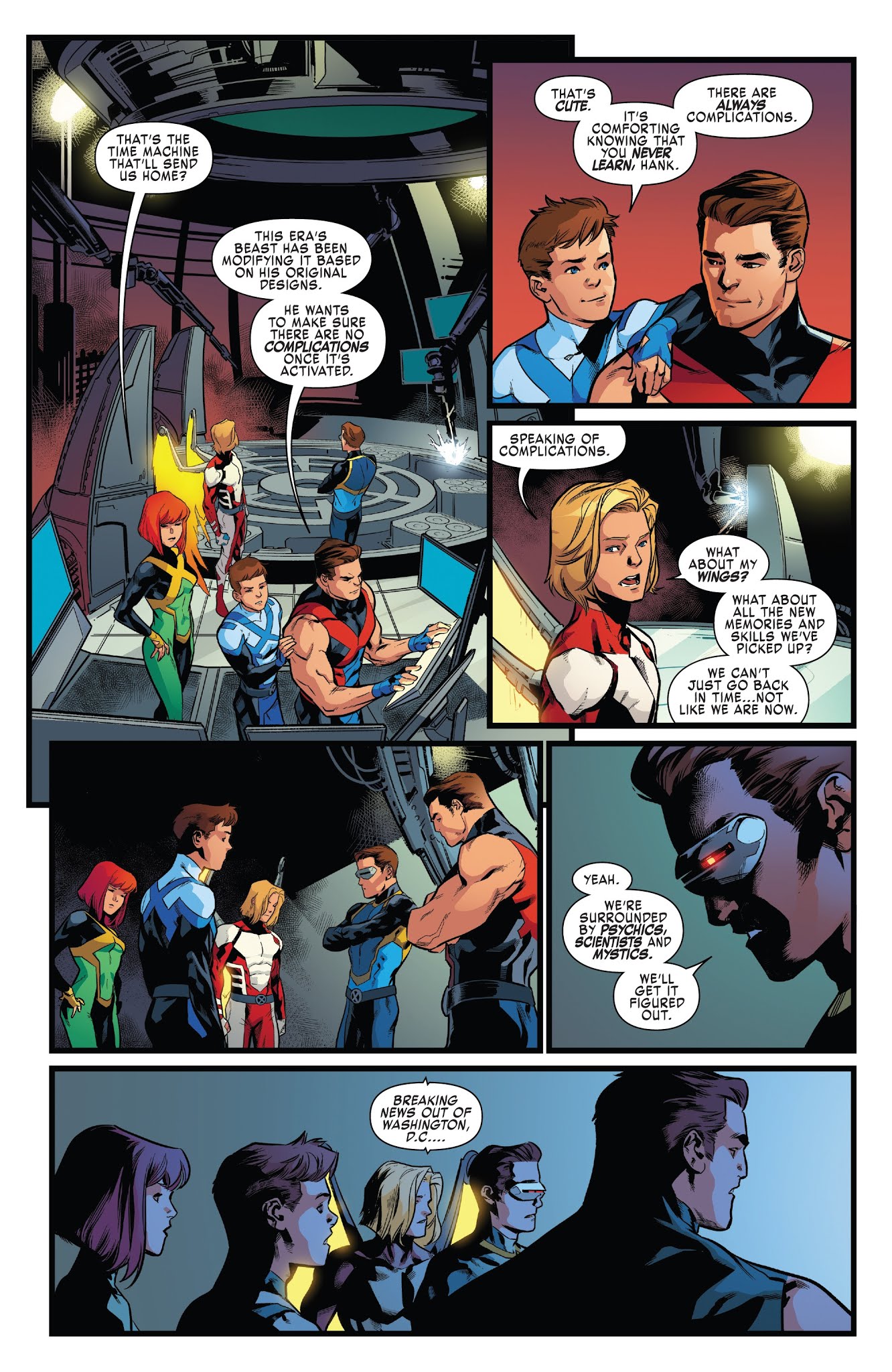 Read online X-Men: Blue comic -  Issue #36 - 17