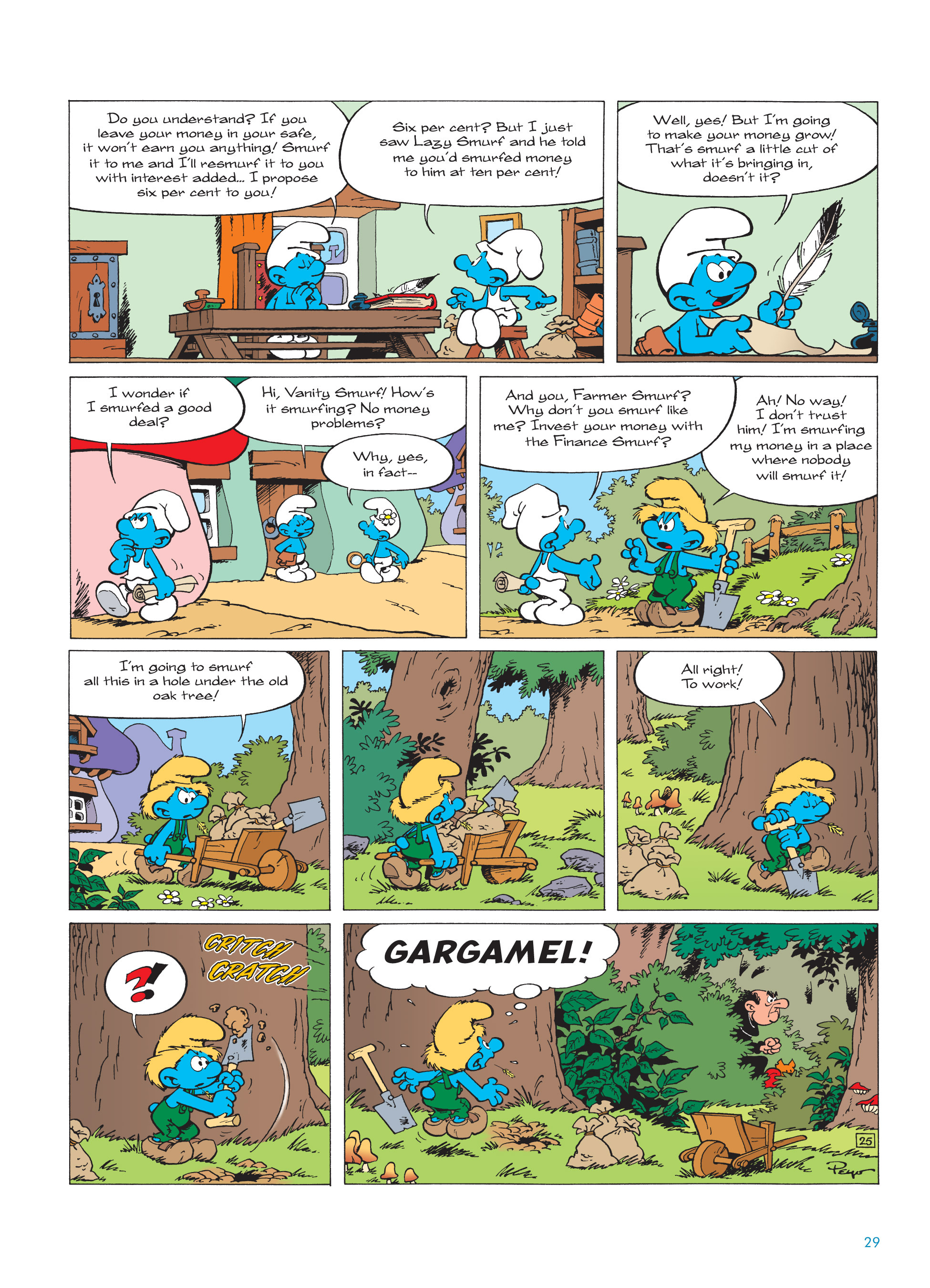 Read online The Smurfs comic -  Issue #18 - 29