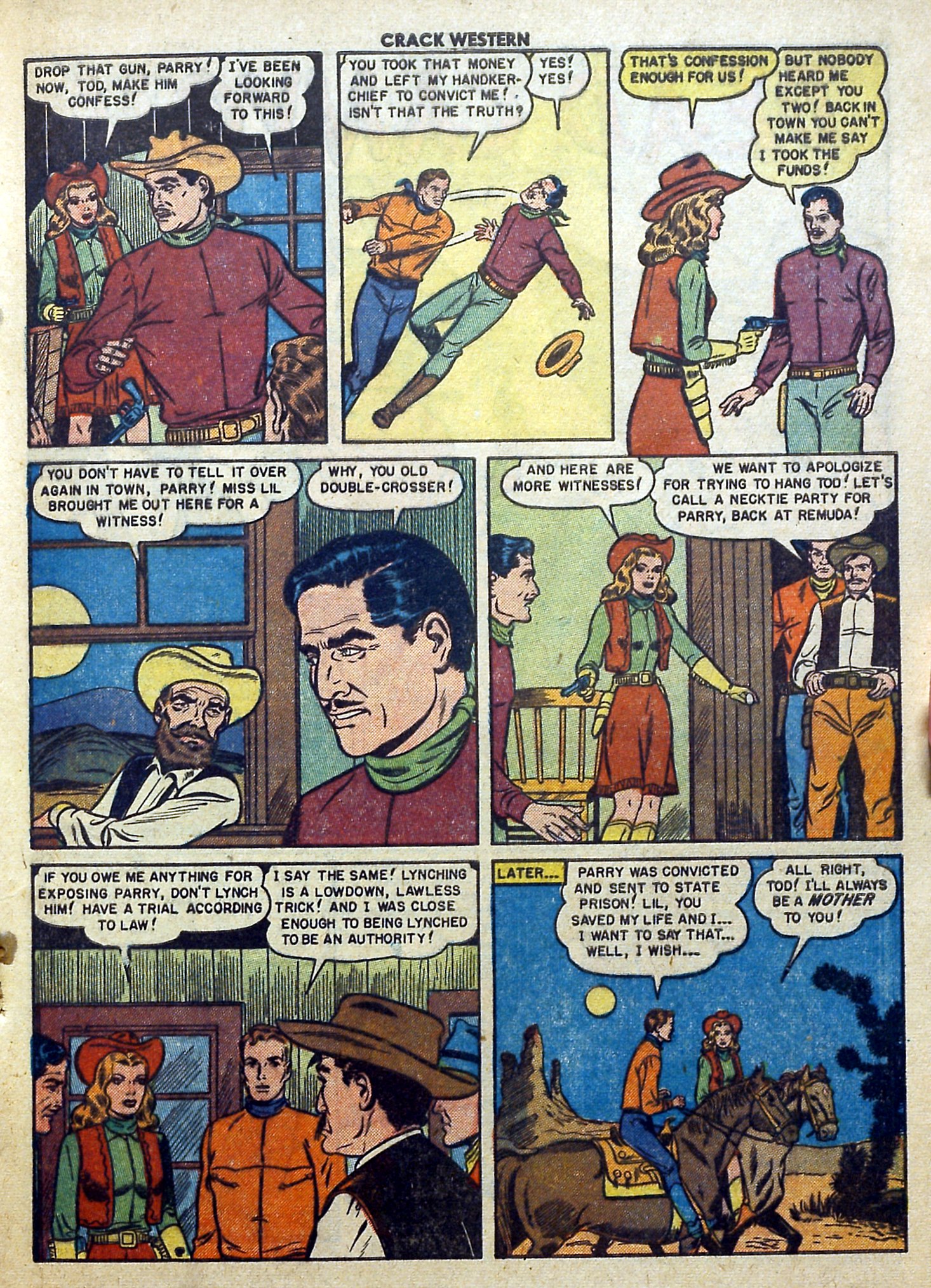 Read online Crack Western comic -  Issue #67 - 17