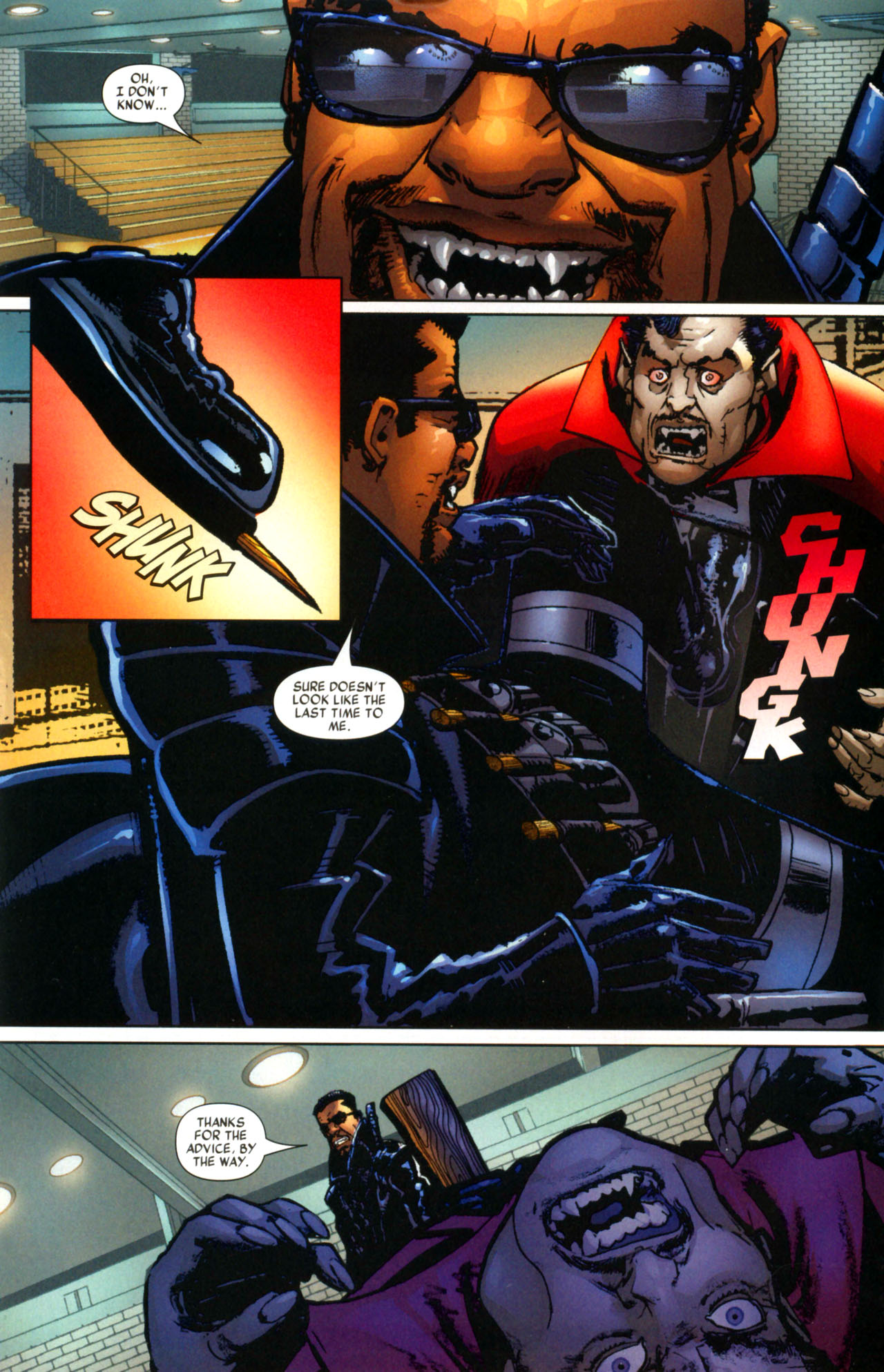 Read online Blade (2006) comic -  Issue #1 - 5
