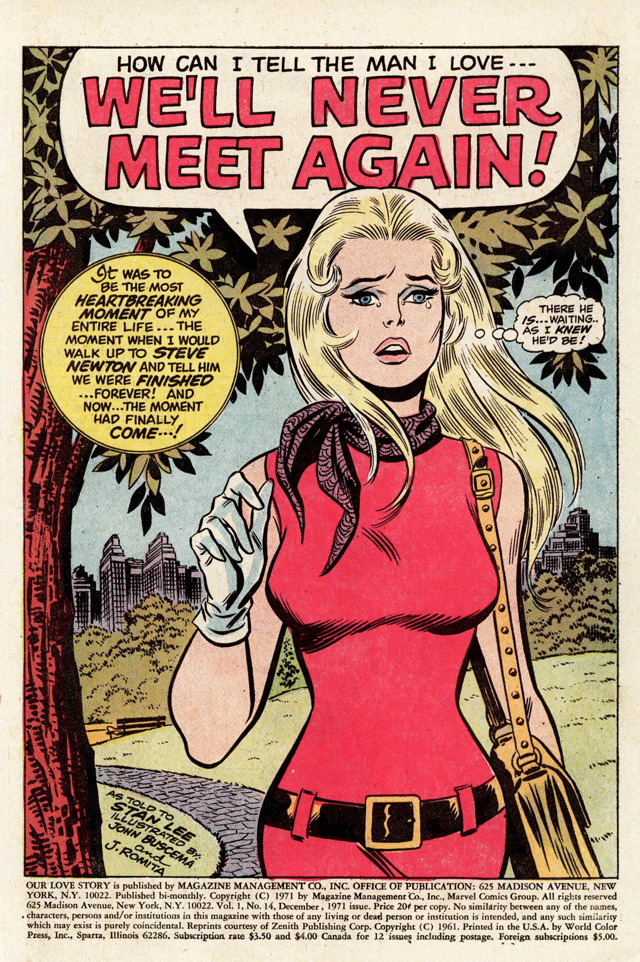 Read online Our Love Story comic -  Issue #14 - 3