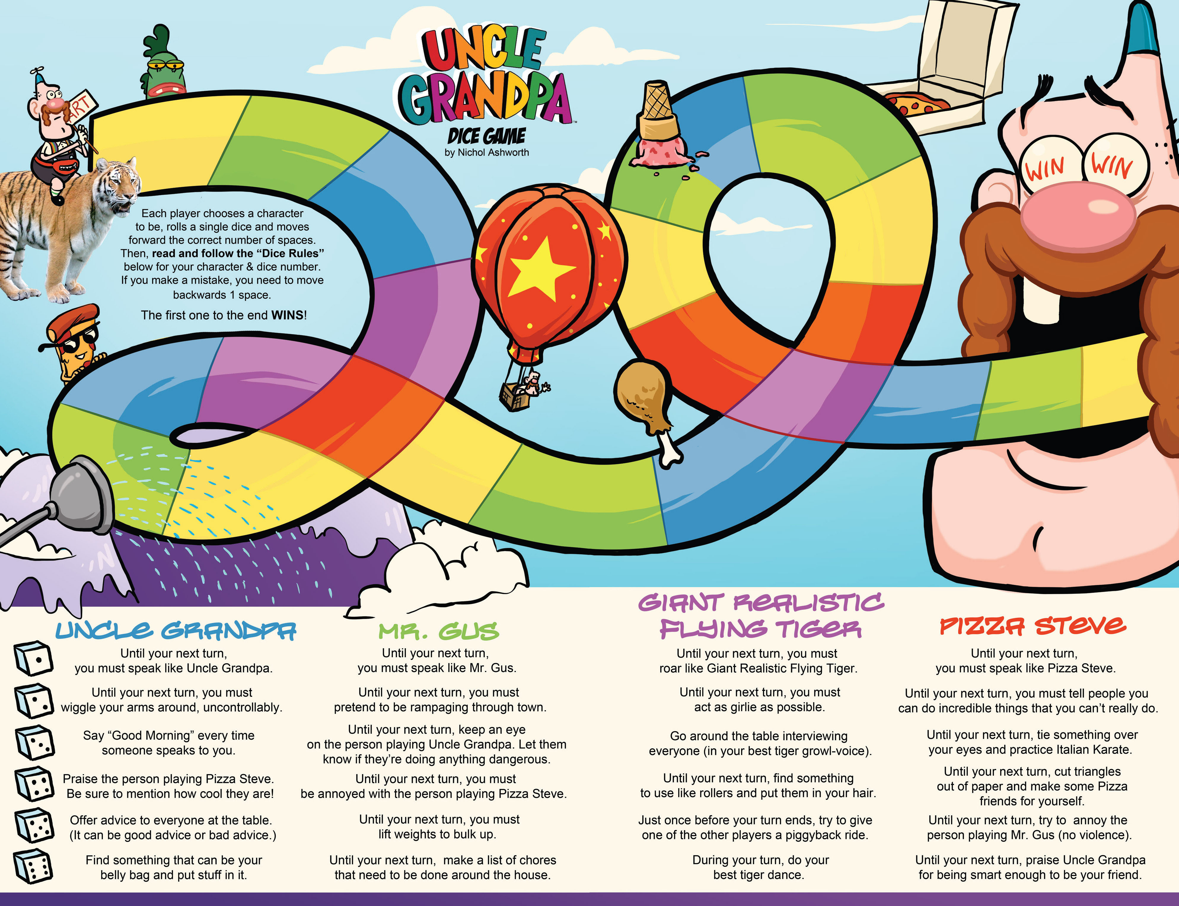 Read online Uncle Grandpa: Pizza Steve Special comic -  Issue # Full - 36