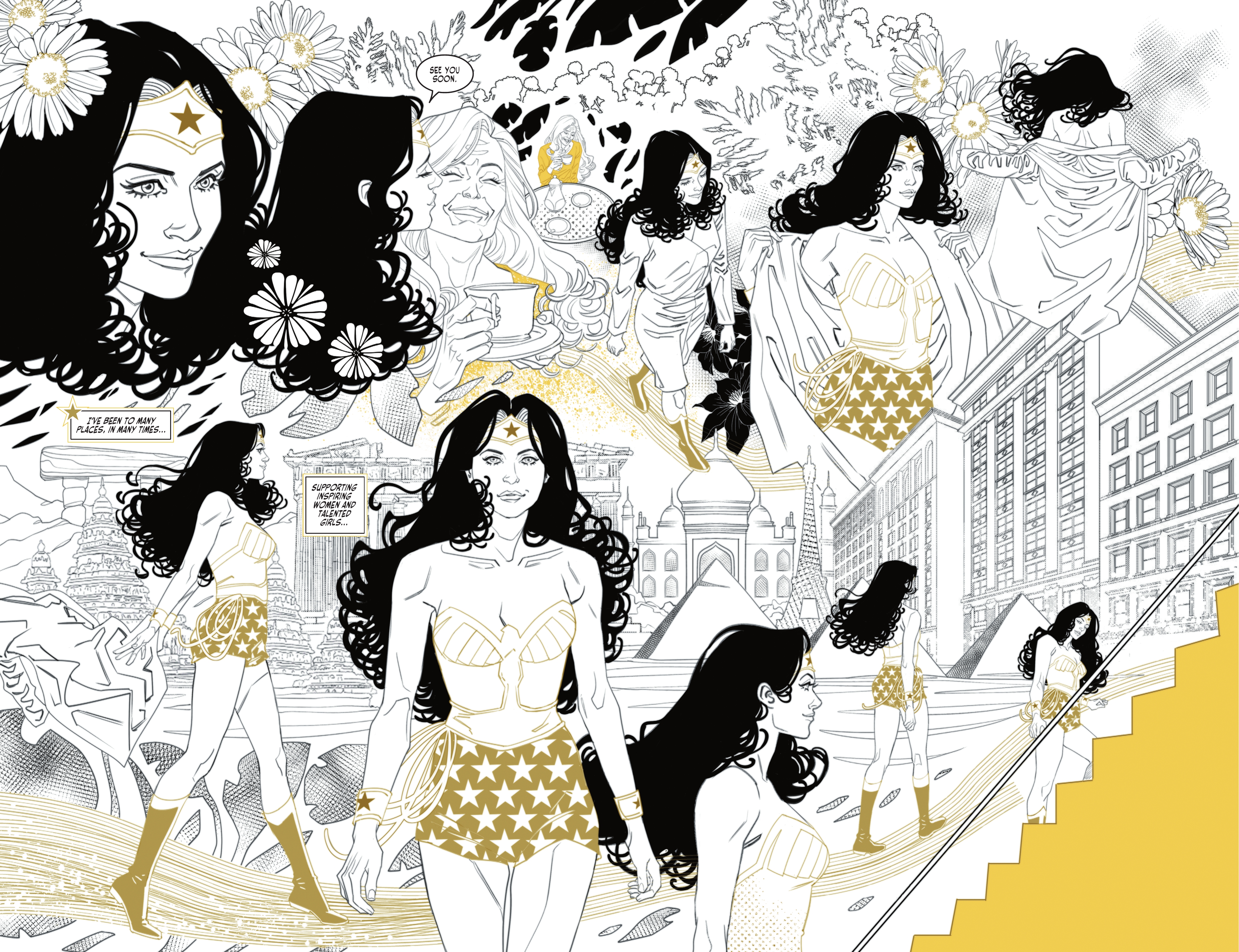 Read online Wonder Woman Black & Gold comic -  Issue #6 - 8