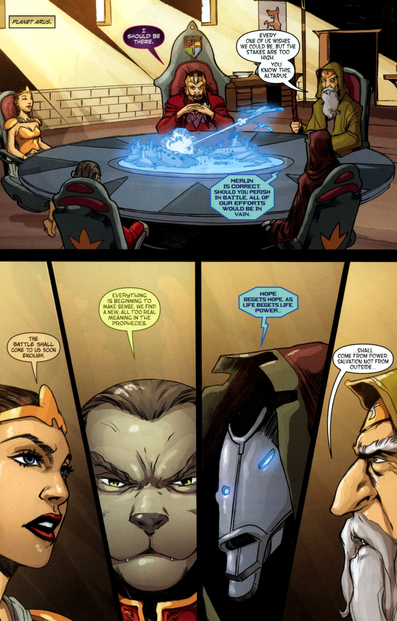 Read online Voltron: A Legend Forged comic -  Issue #4 - 11