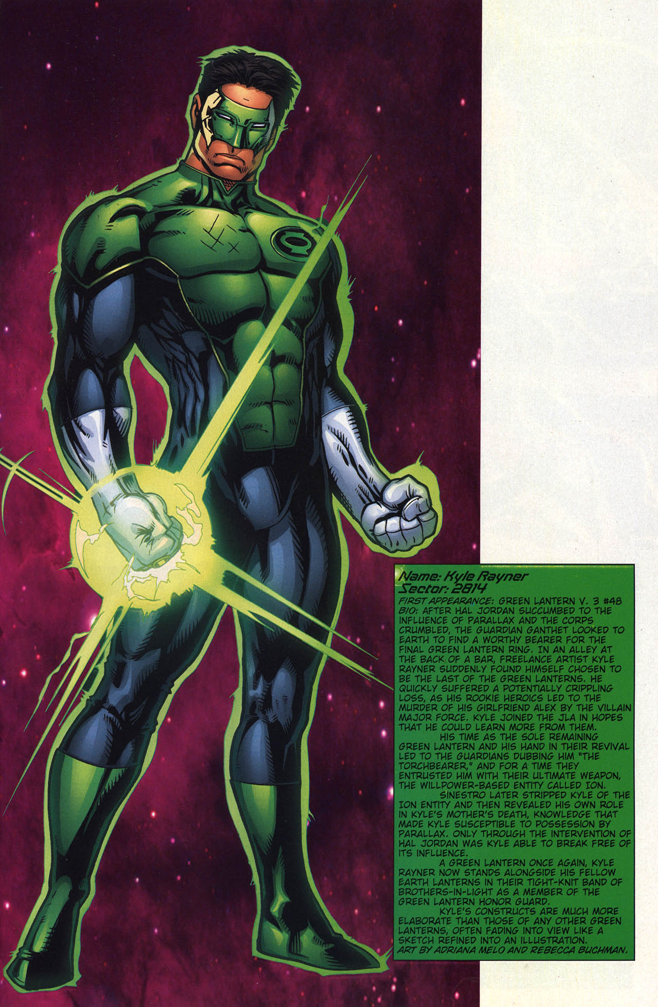 Read online Green Lantern/Sinestro Corps Secret Files comic -  Issue # Full - 37