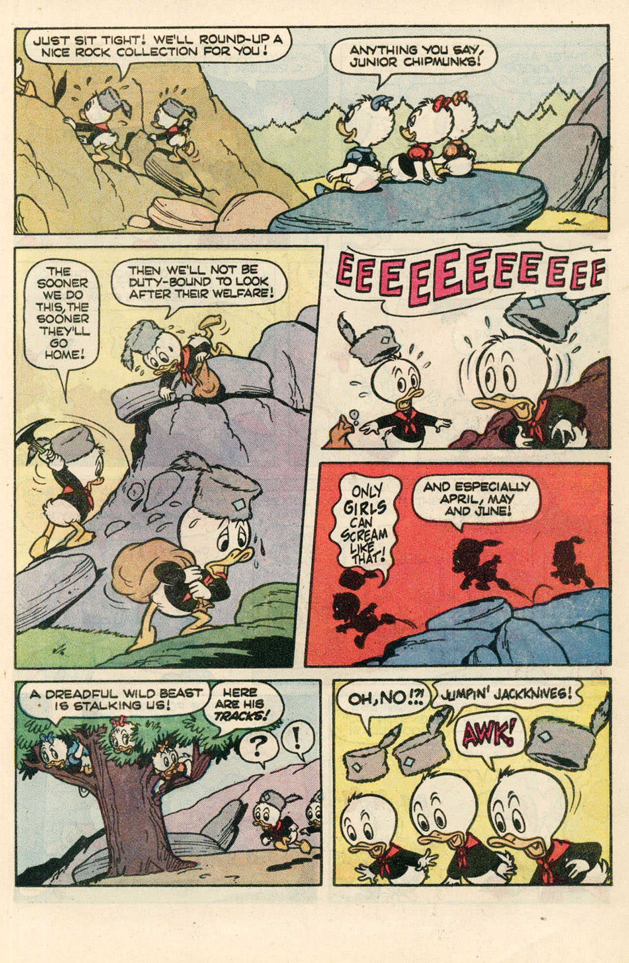 Read online Huey, Dewey, and Louie Junior Woodchucks comic -  Issue #80 - 19