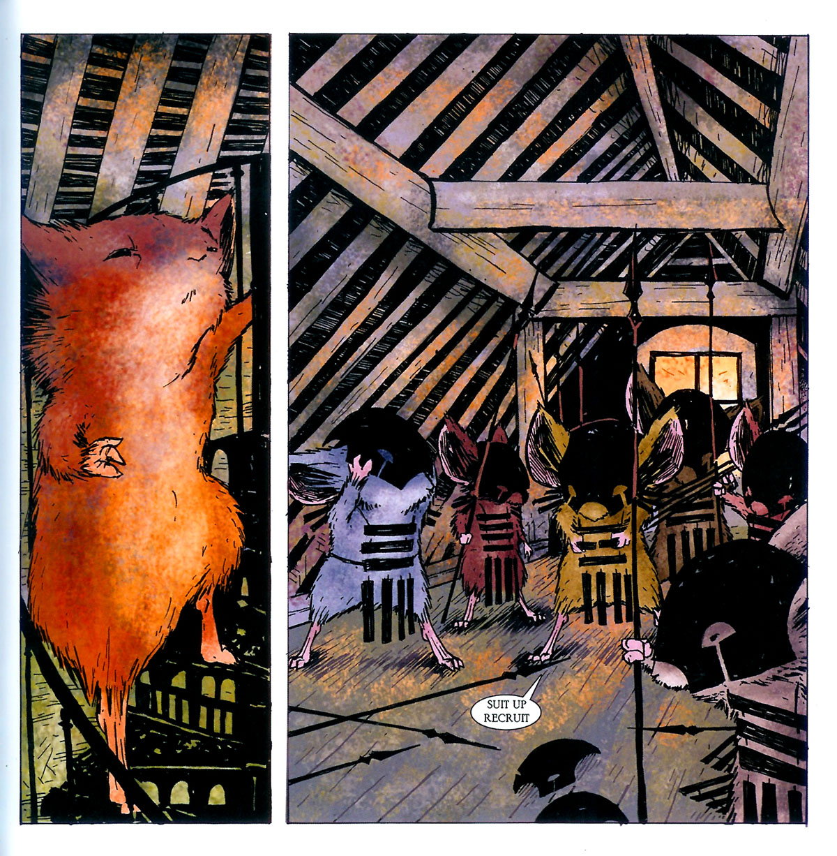 Read online Mouse Guard comic -  Issue #3 - 19