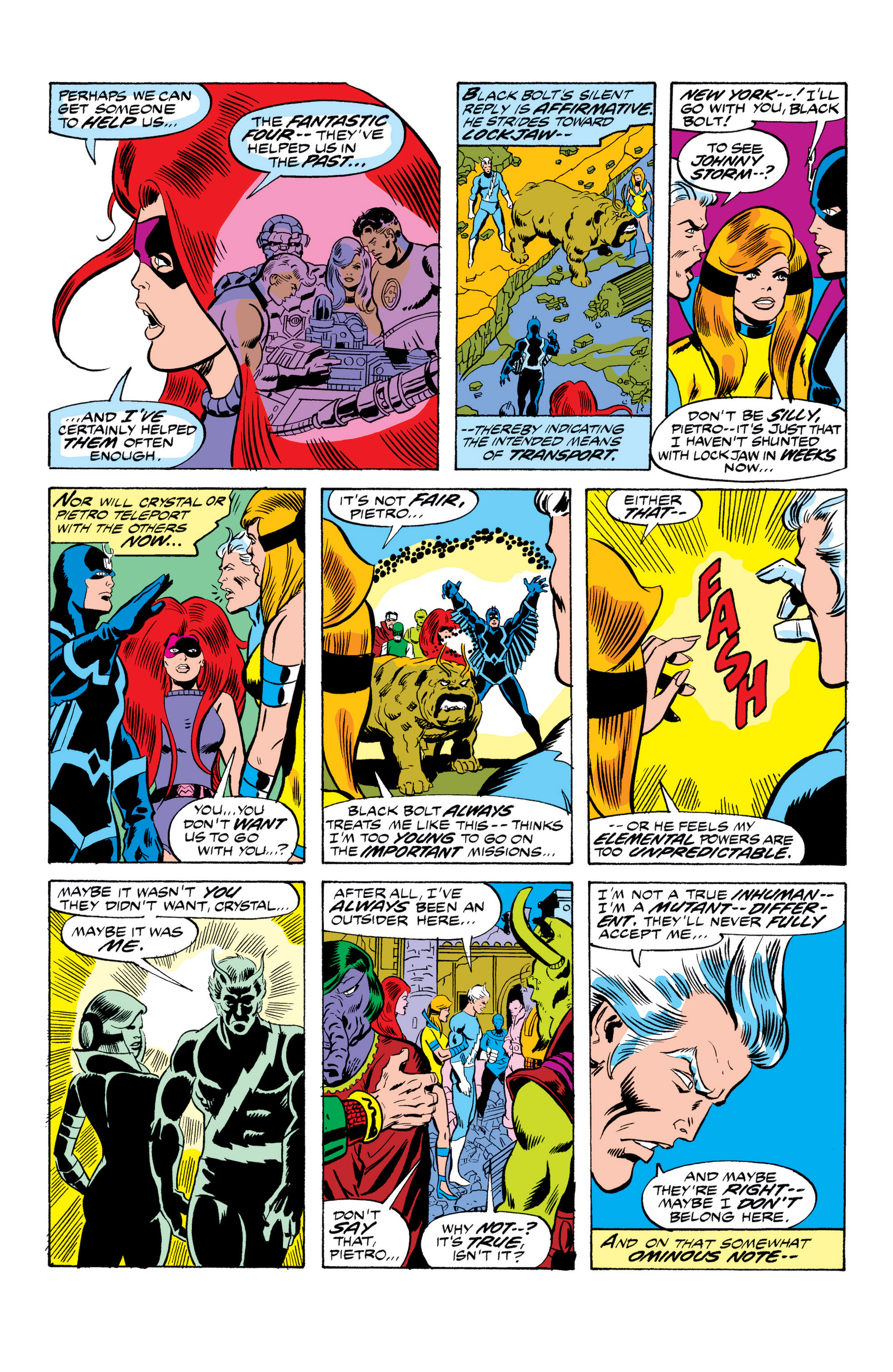 Read online Marvel Masterworks: The Inhumans comic -  Issue # TPB 2 (Part 1) - 53