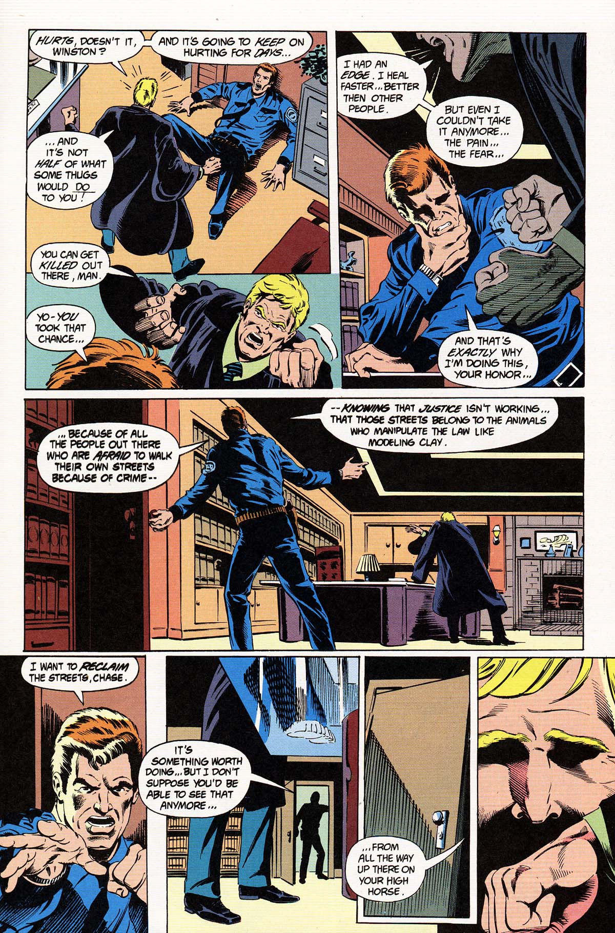 Read online Vigilante (1983) comic -  Issue #32 - 13