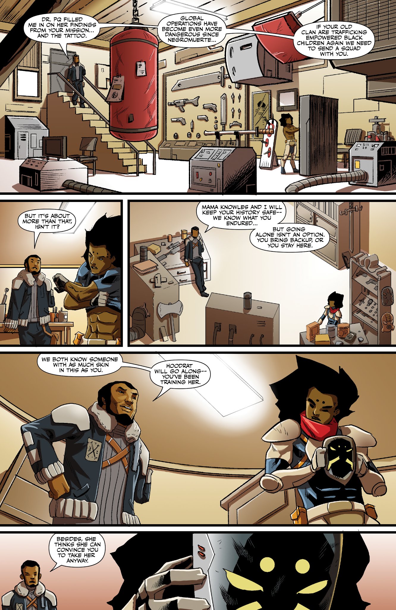 Read online Black: Widows and Orphans comic -  Issue #1 - 14