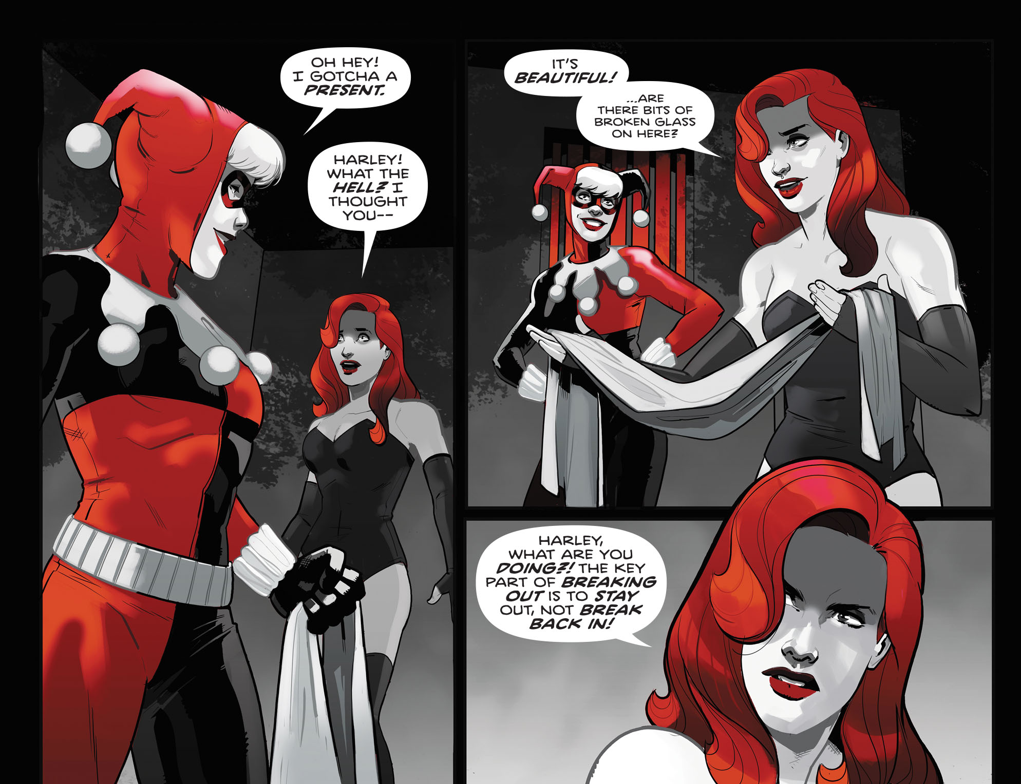 Read online Harley Quinn Black   White   Red comic -  Issue #15 - 21
