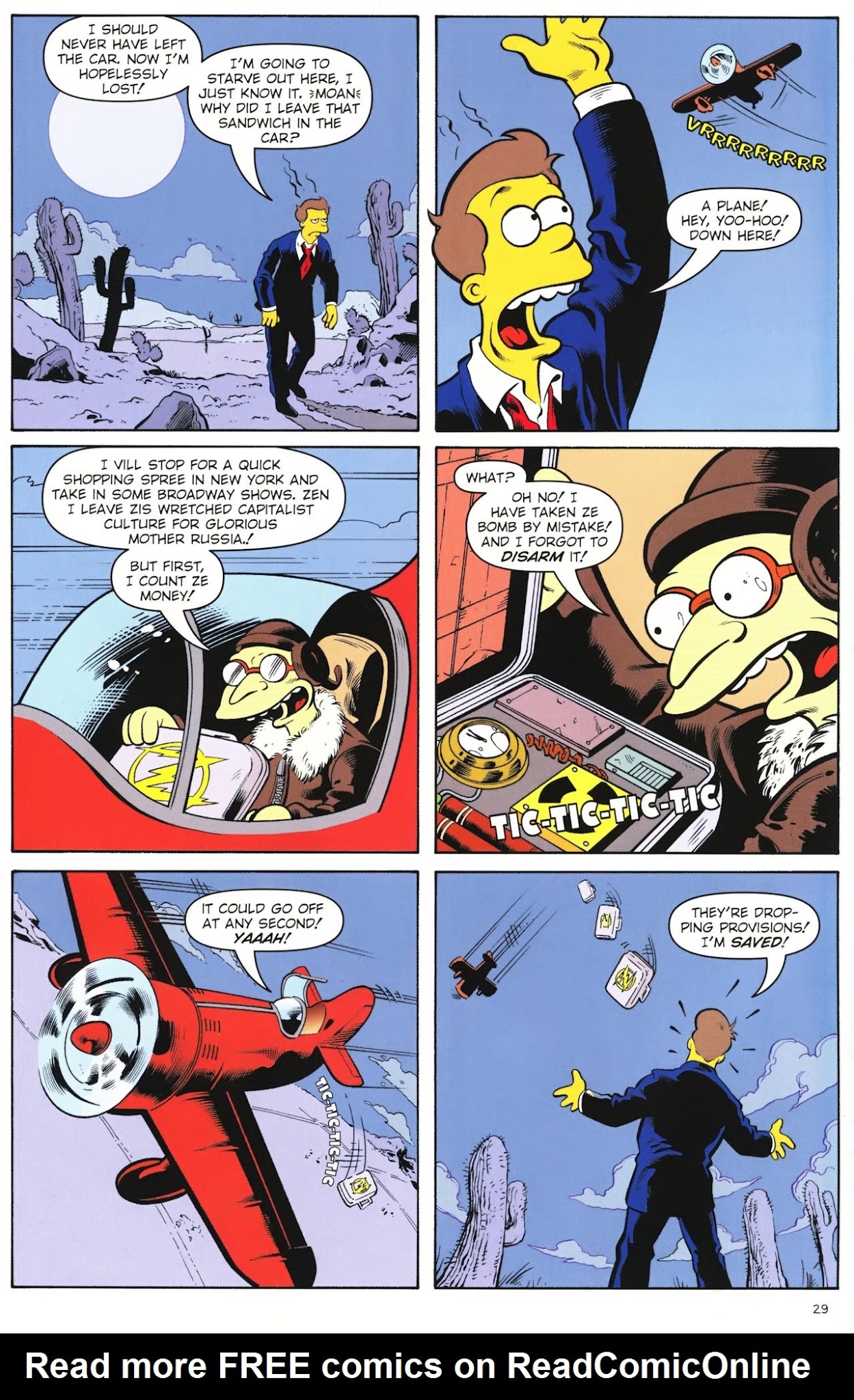 Read online Bongo Comics Presents Simpsons Super Spectacular comic -  Issue #8 - 30