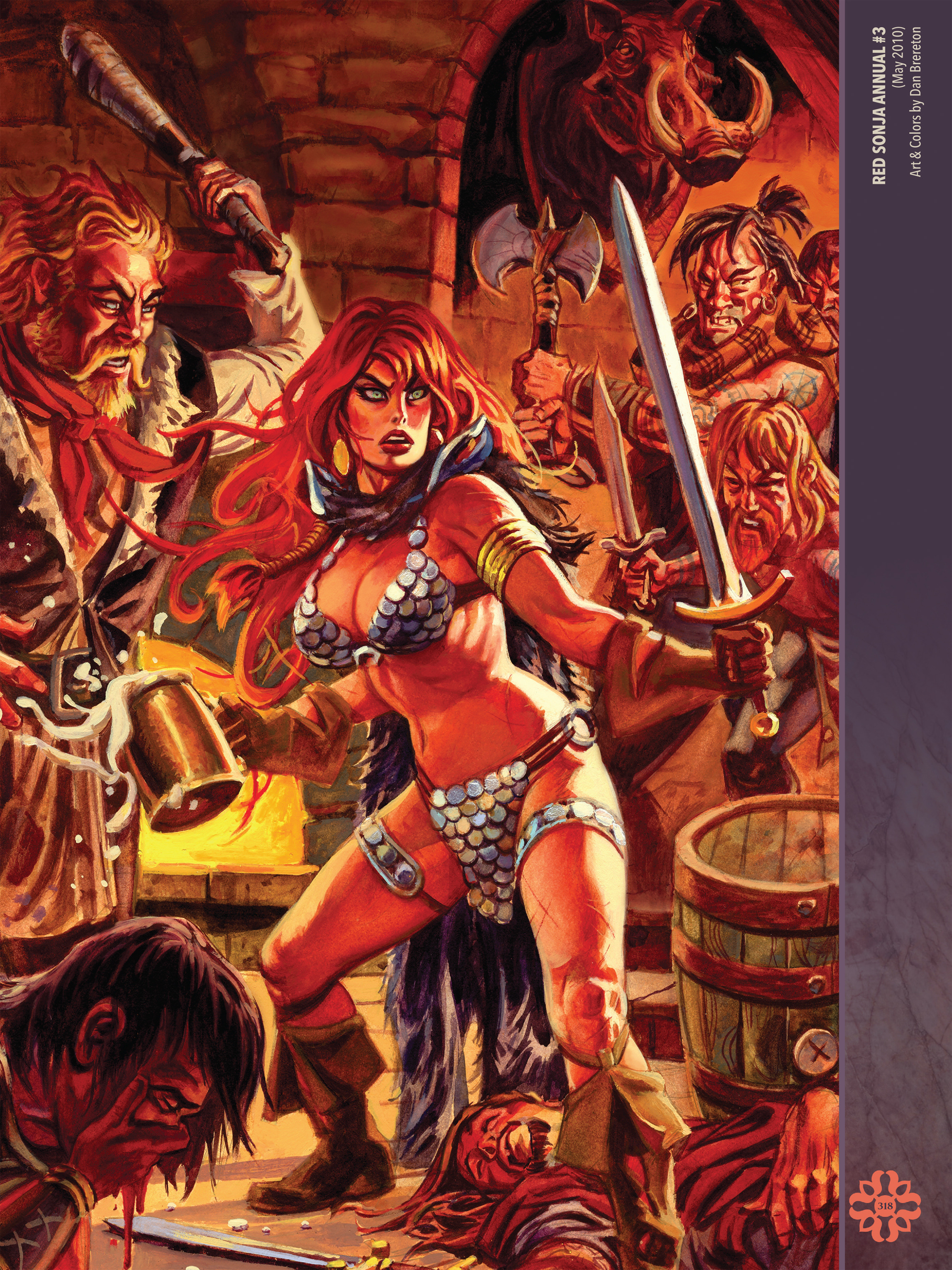 Read online The Art of Red Sonja comic -  Issue # TPB 2 (Part 4) - 19