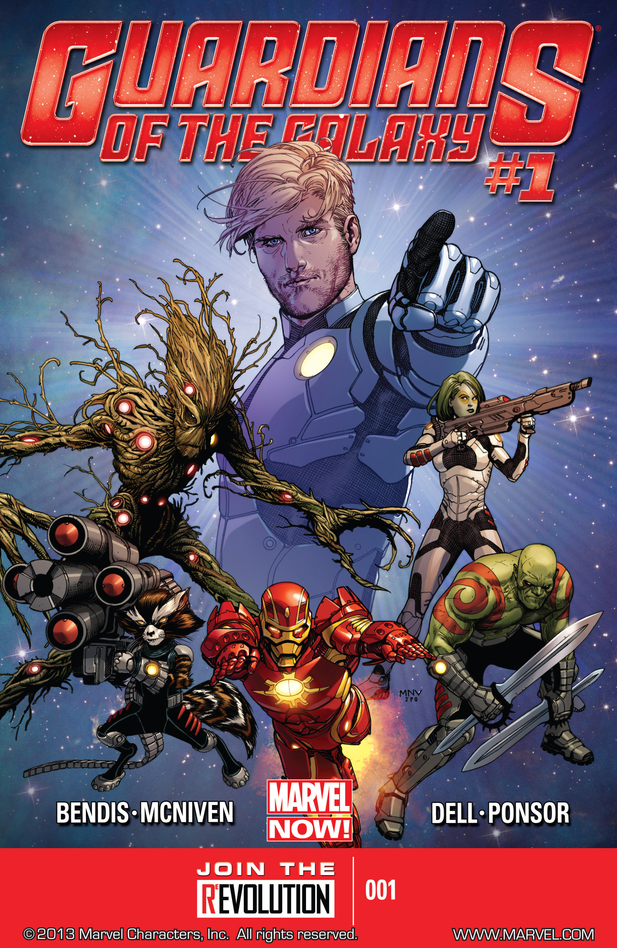 Read online Guardians of the Galaxy (2013) comic -  Issue #1 - 1