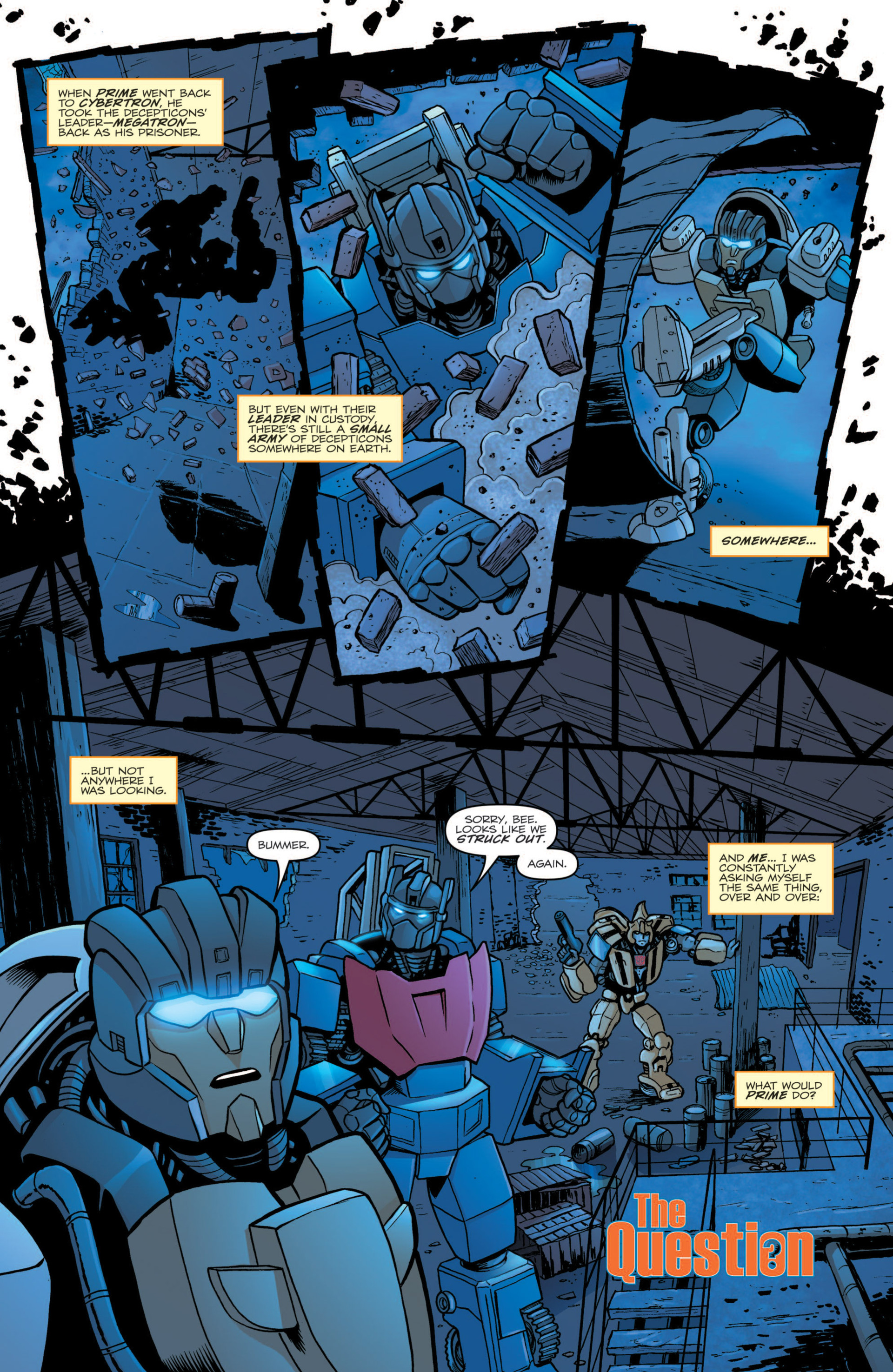 Read online The Transformers Spotlight: Bumblebee comic -  Issue # Full - 6