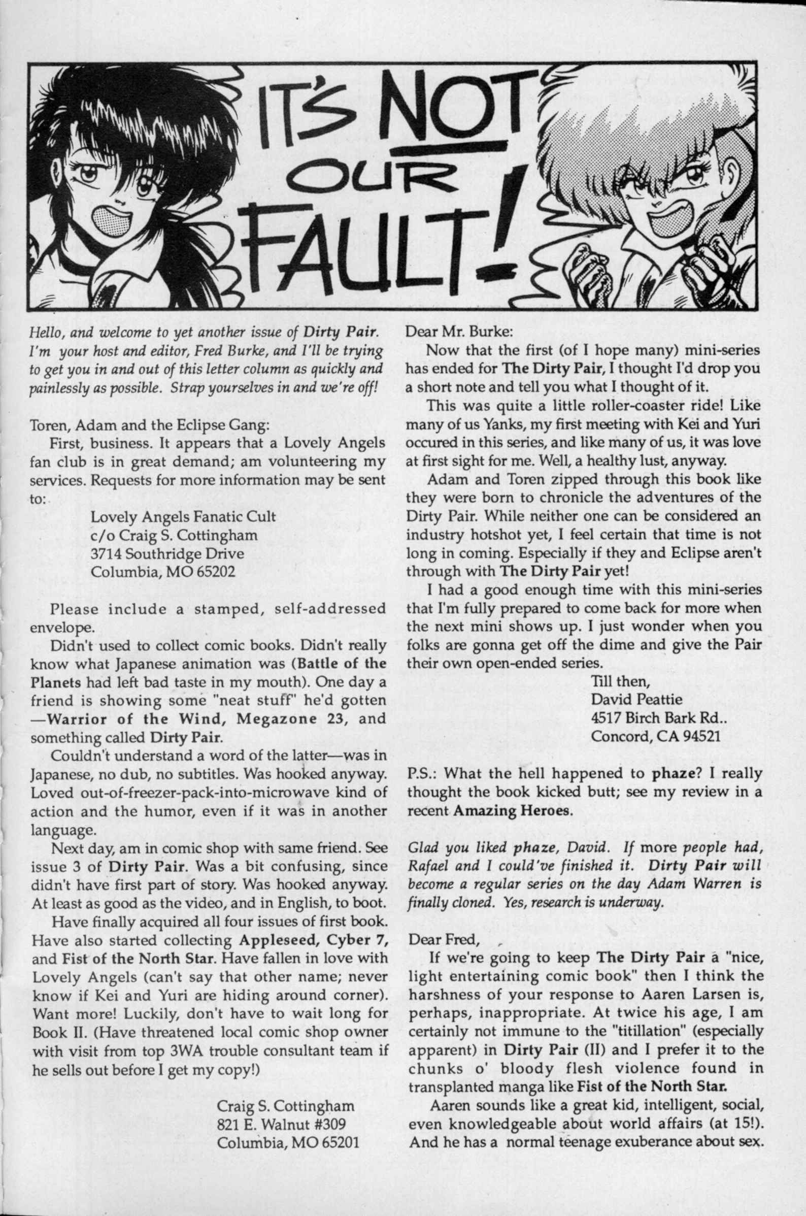 Dirty Pair II Issue #3 #3 - English 31