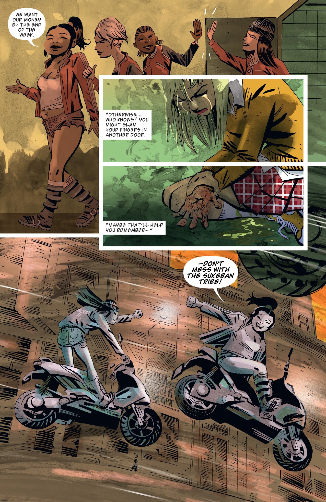 Read online Sukeban Turbo comic -  Issue #1 - 8