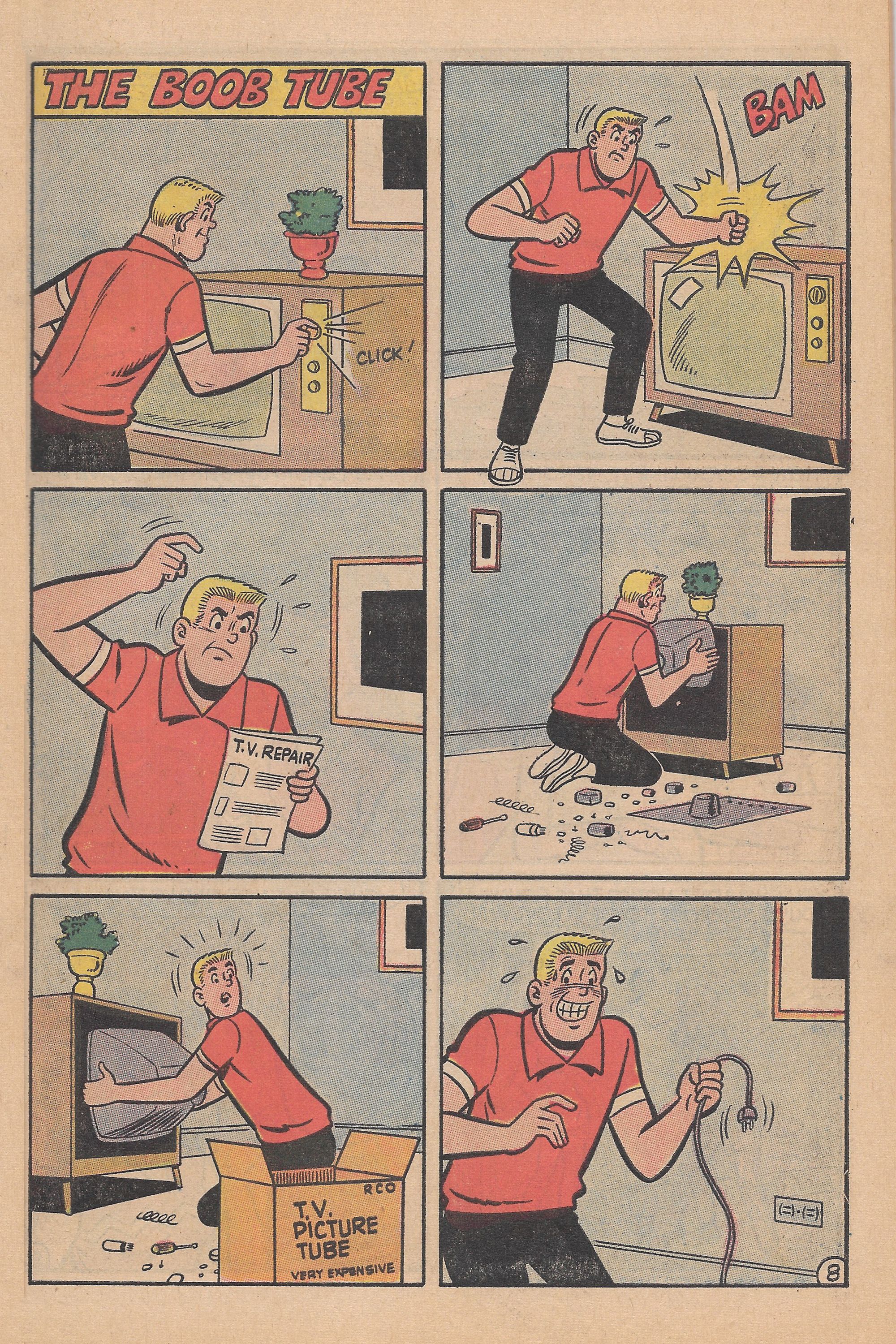 Read online Archie's TV Laugh-Out comic -  Issue #5 - 27