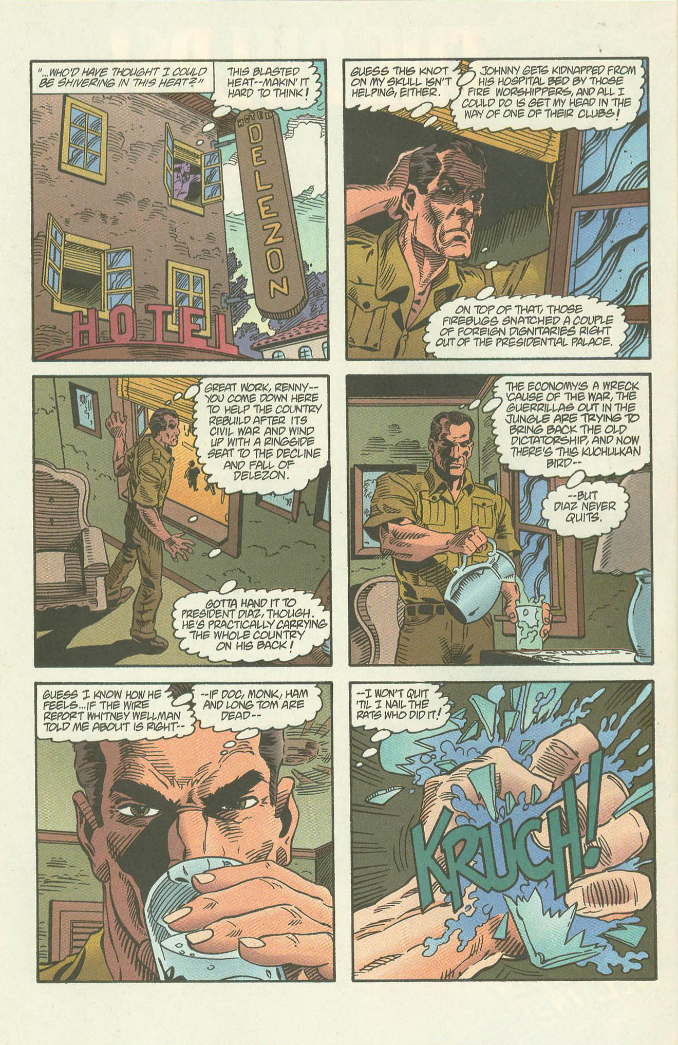 Read online Doc Savage: Curse of the Fire God comic -  Issue # TPB - 63