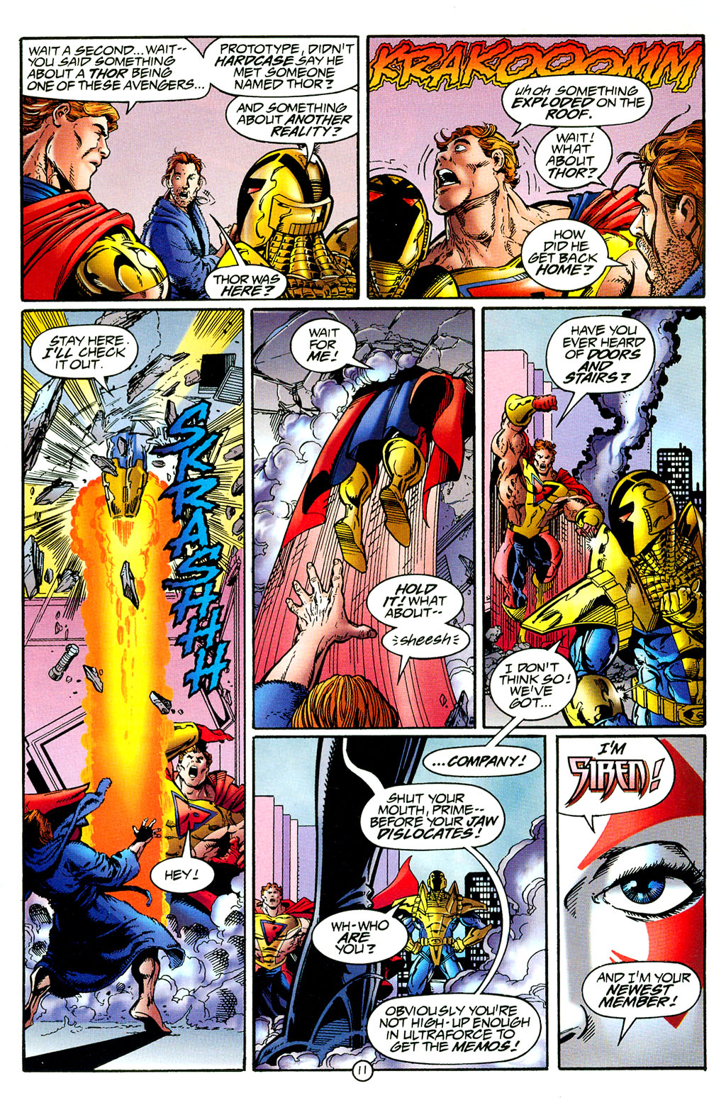 Read online UltraForce (1994) comic -  Issue #8 - 11