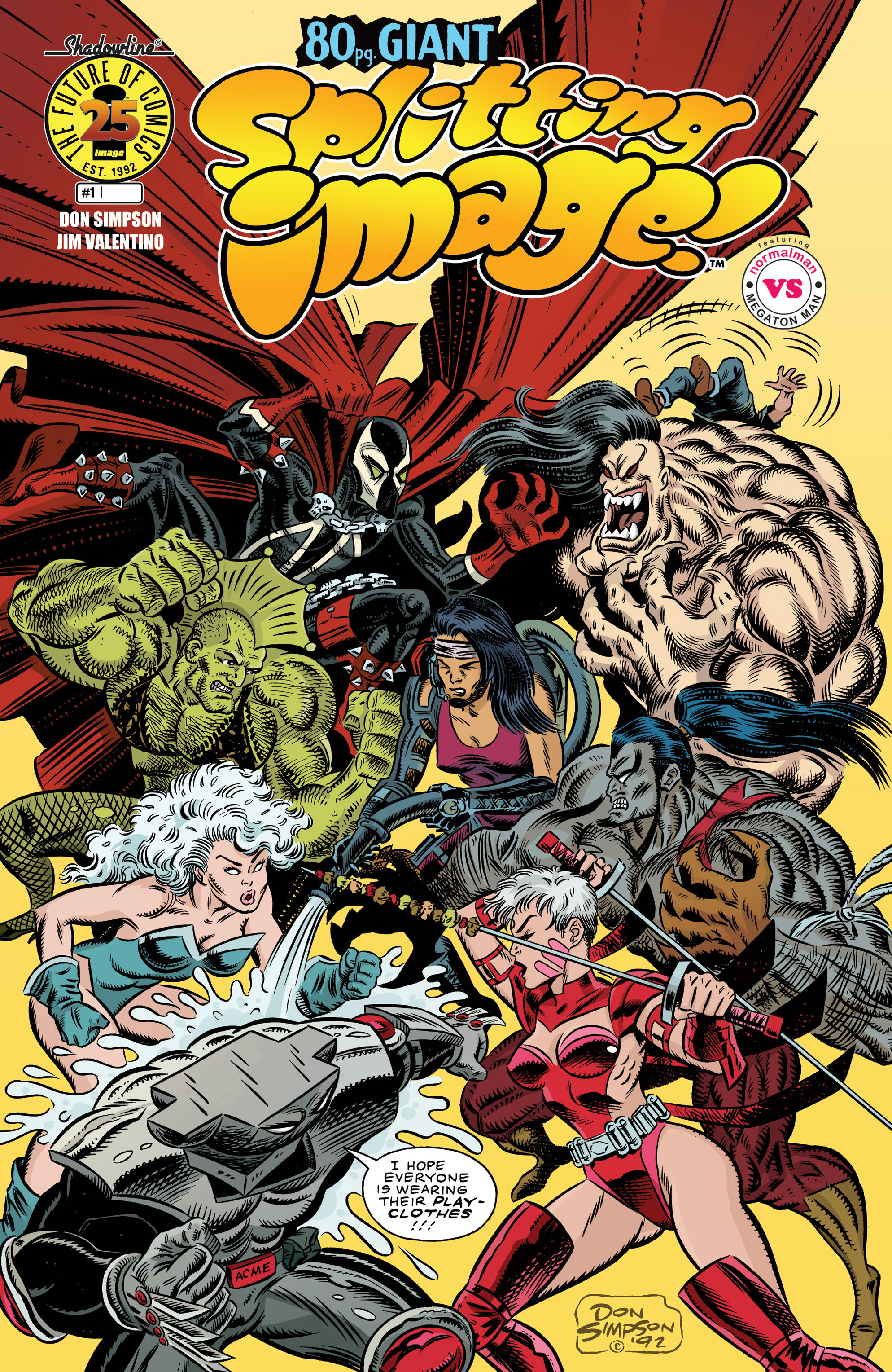 Read online Splitting Image 80-Page Giant comic -  Issue # Full - 1