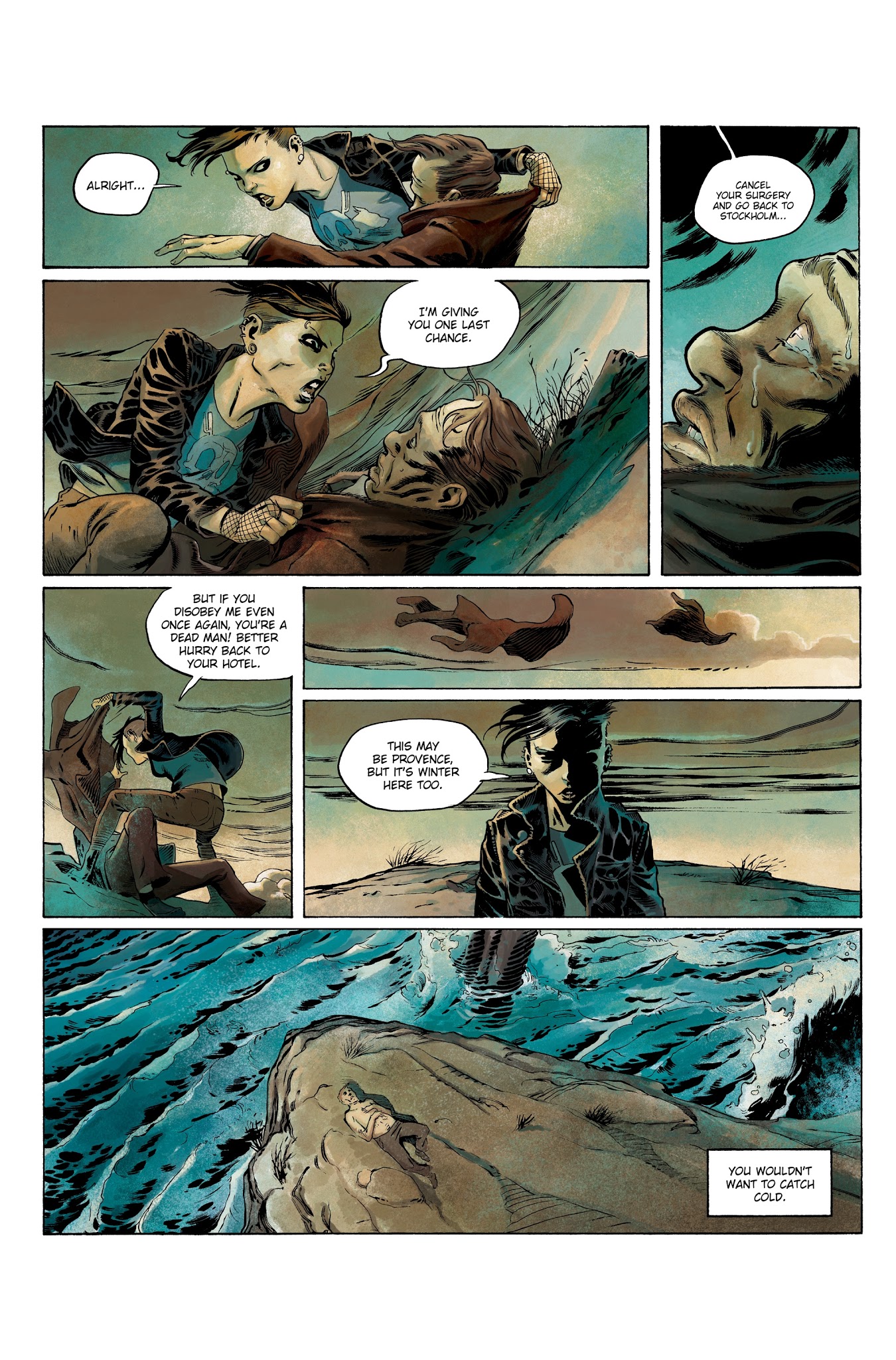 Read online Millennium: The Girl Who Played With Fire comic -  Issue #1 - 15