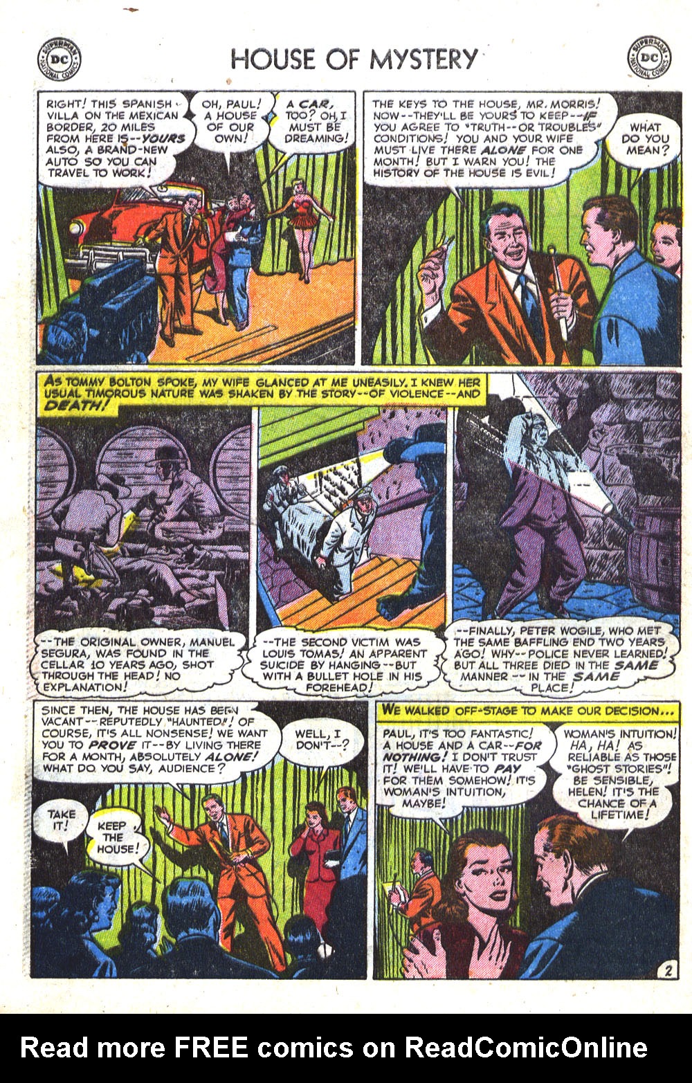Read online House of Mystery (1951) comic -  Issue #3 - 34