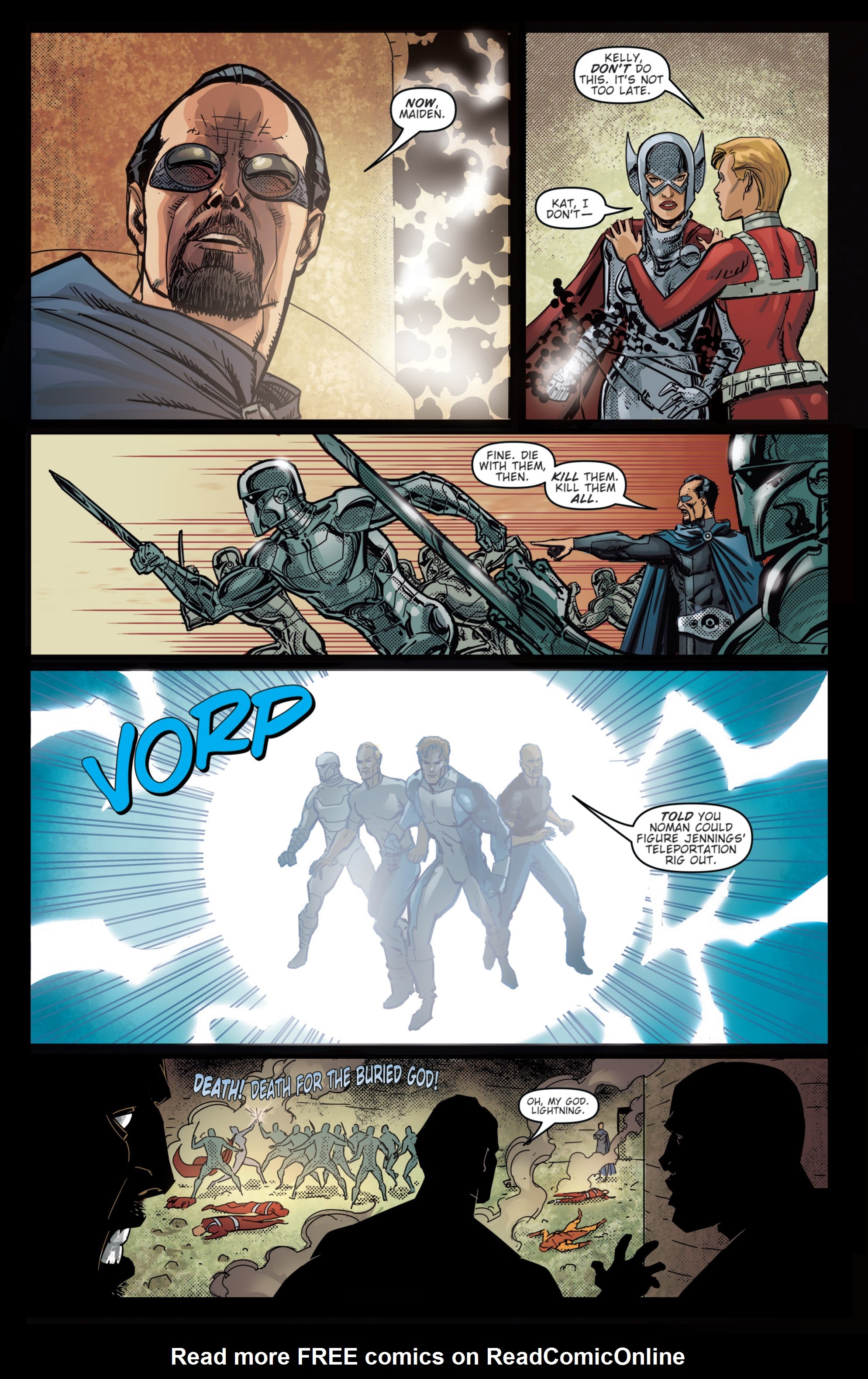 Read online T.H.U.N.D.E.R. Agents (2013) comic -  Issue #8 - 8