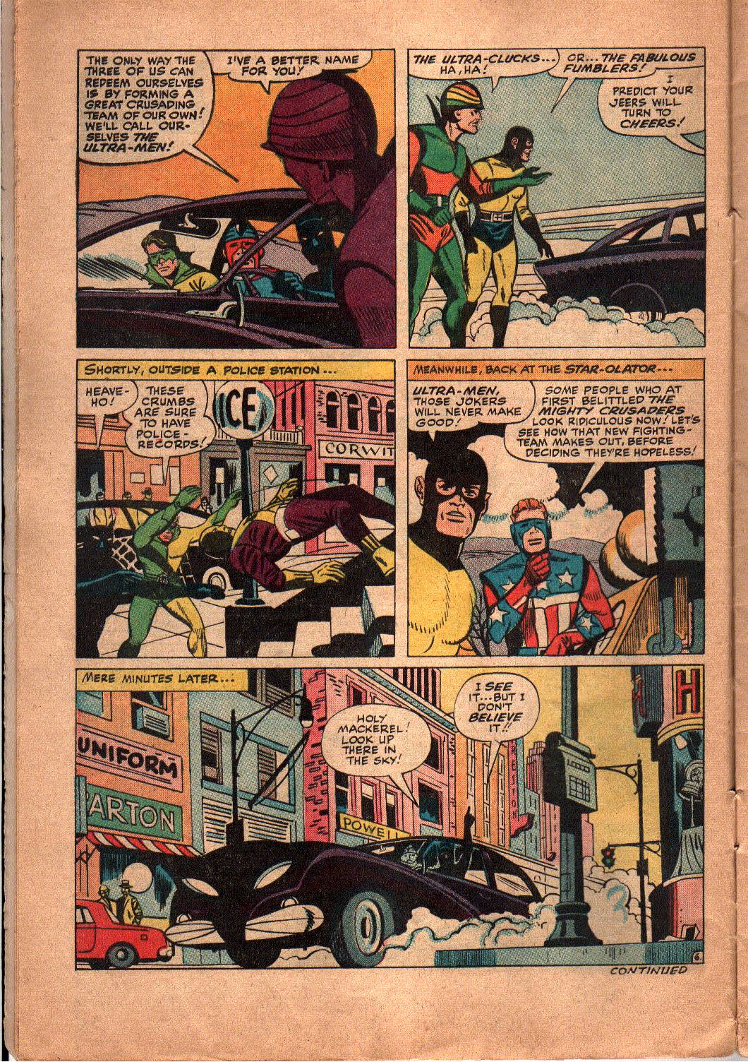 Read online The Mighty Crusaders (1965) comic -  Issue #5 - 7