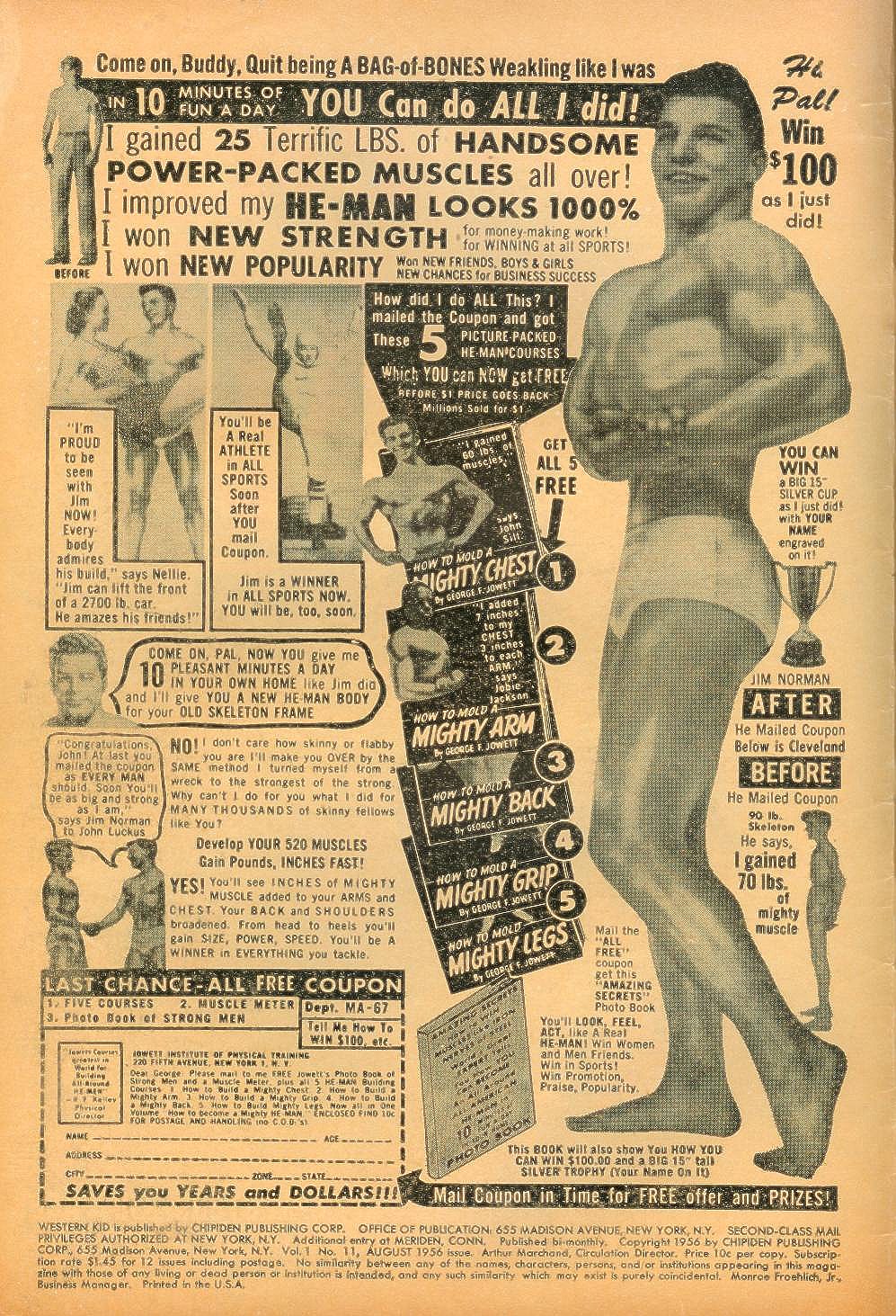 Read online Western Kid comic -  Issue #11 - 2