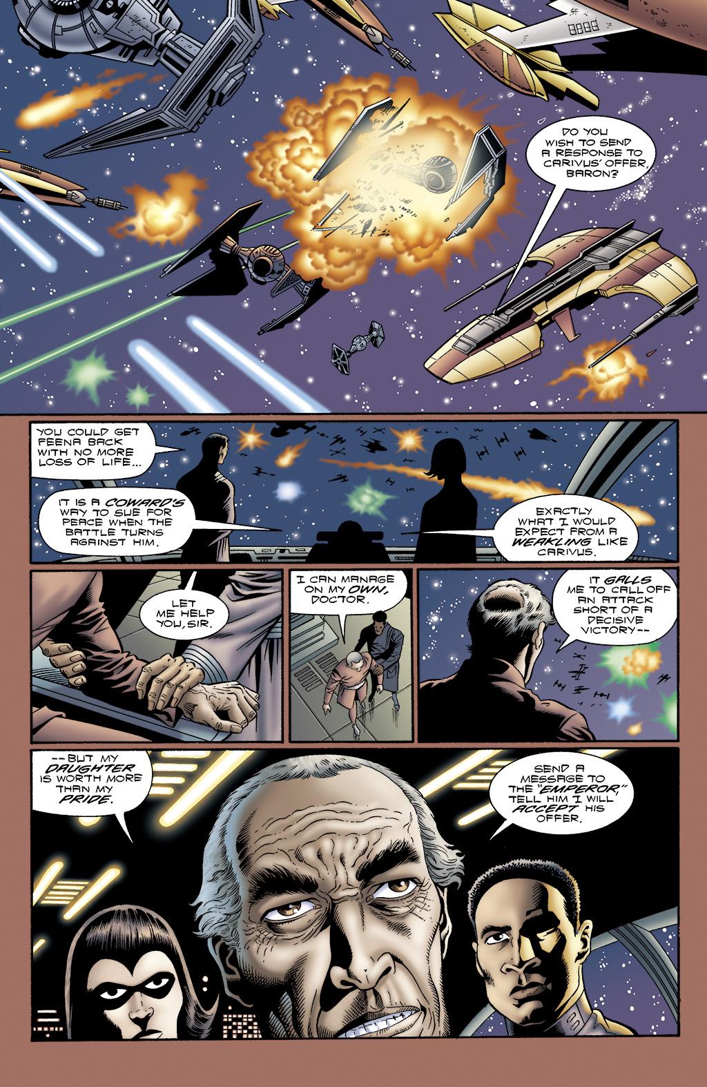 Read online Star Wars: Crimson Empire II - Council of Blood comic -  Issue #6 - 5