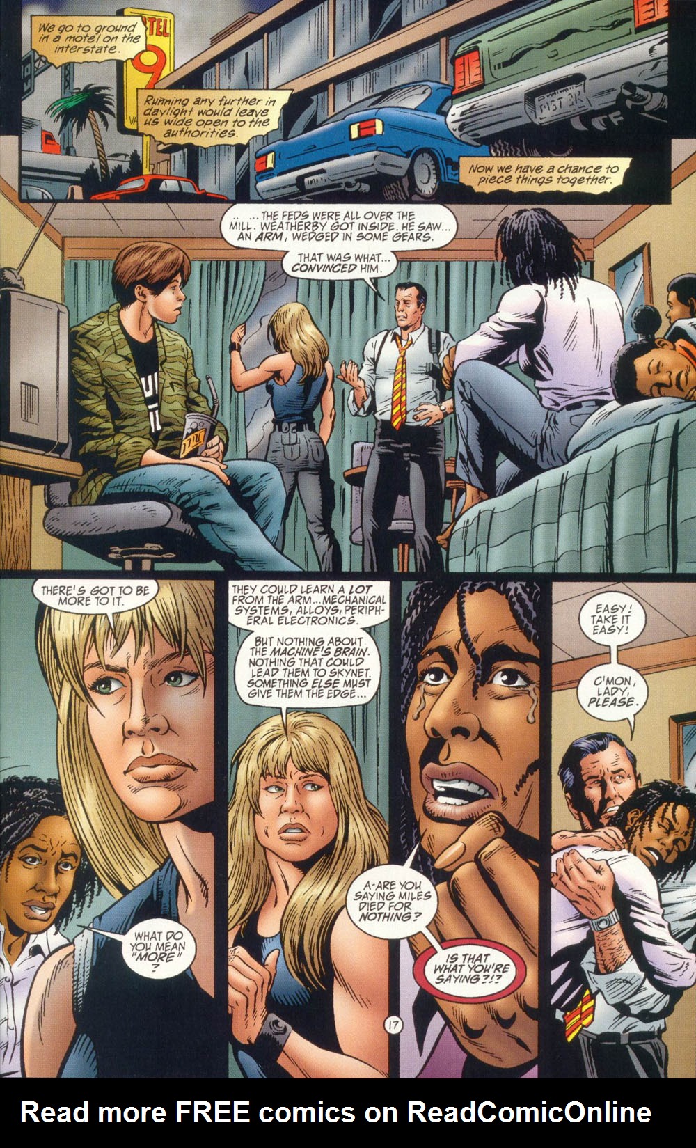 Read online T2: Cybernetic Dawn comic -  Issue #3 - 18