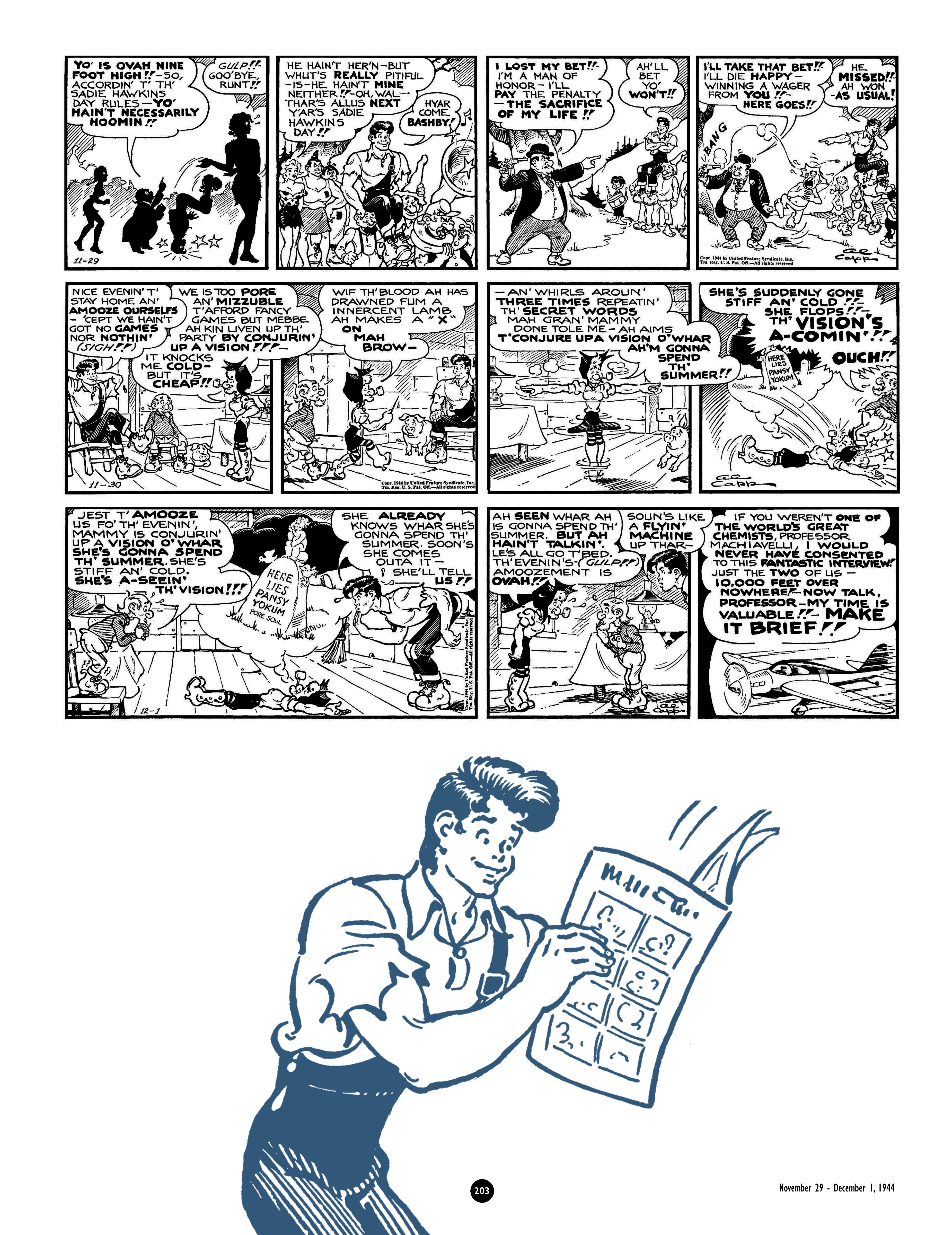 Read online Al Capp's Li'l Abner Complete Daily & Color Sunday Comics comic -  Issue # TPB 5 (Part 3) - 5