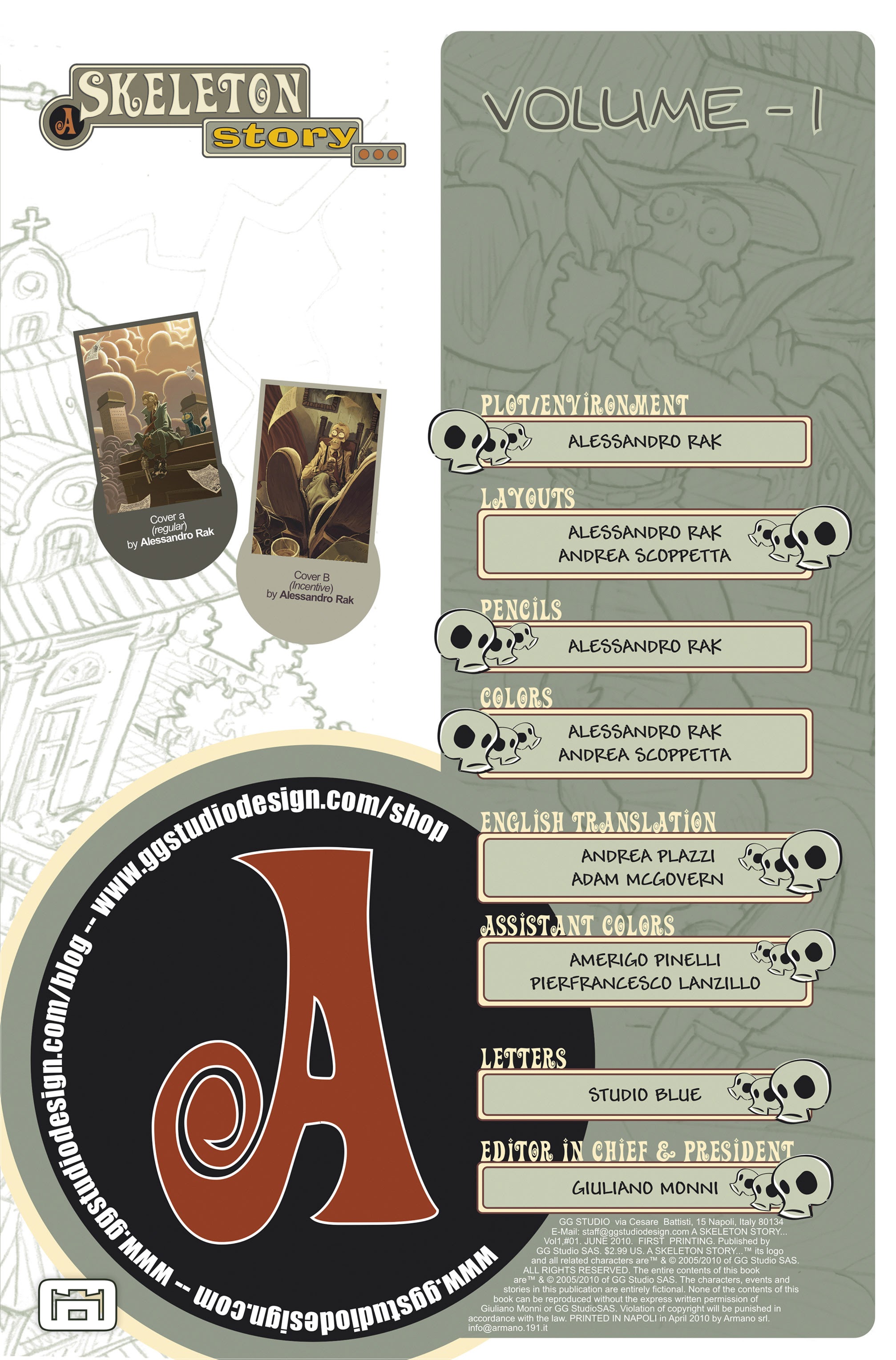 Read online A Skeleton Story comic -  Issue #1 - 2