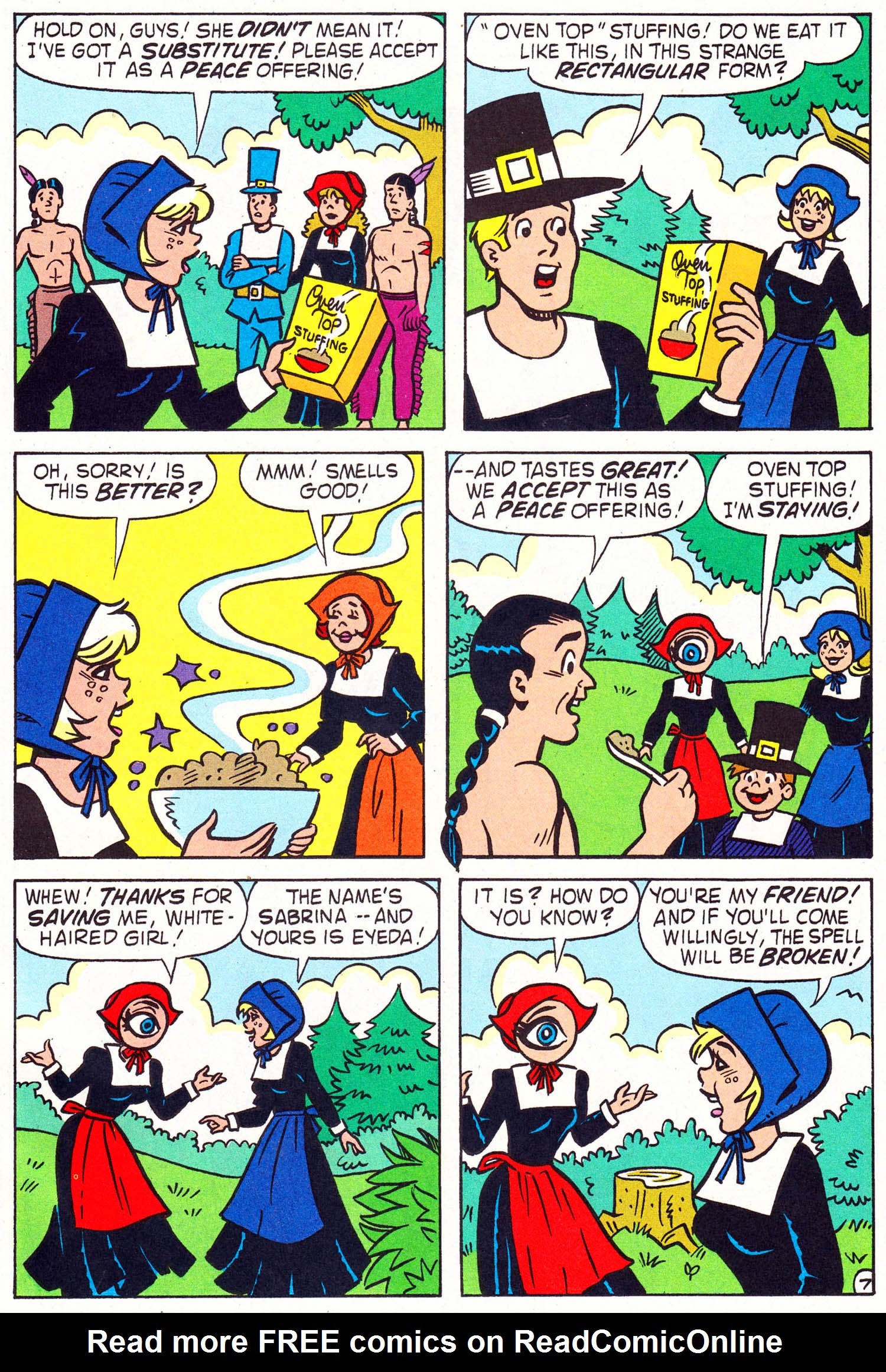 Read online Sabrina's Holiday Spectacular comic -  Issue #2 - 9