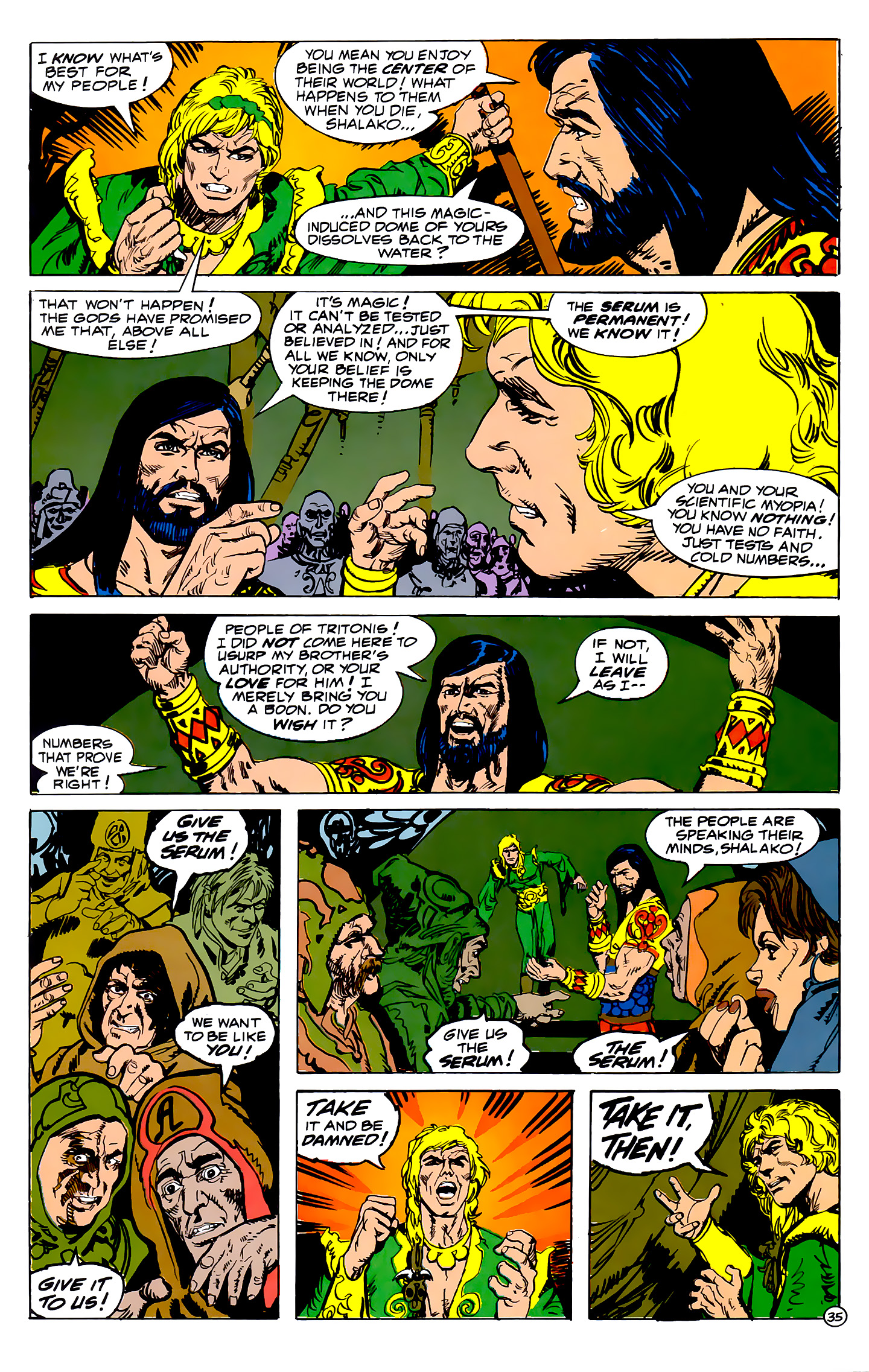 Read online Atlantis Chronicles comic -  Issue #2 - 35