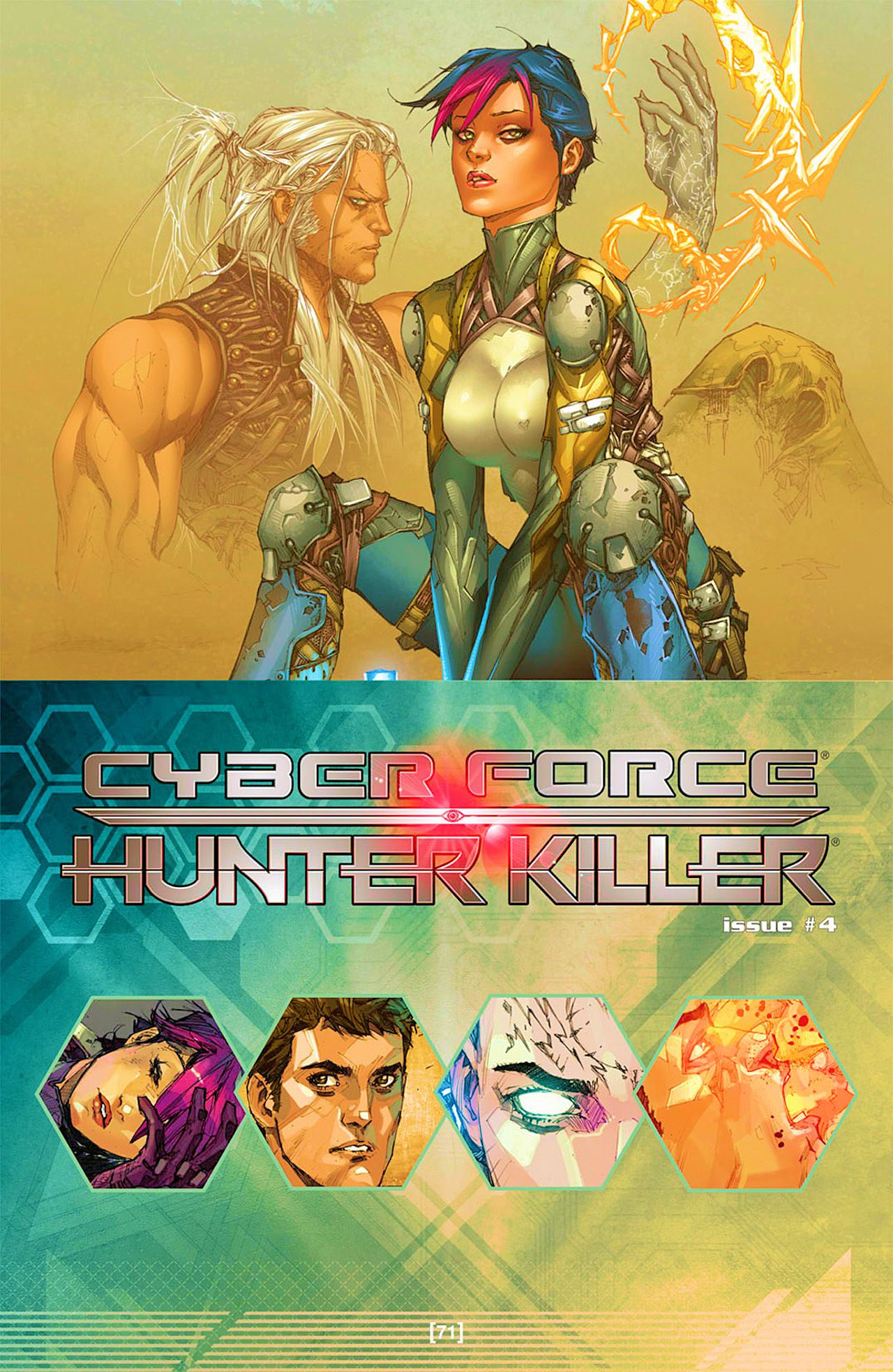 Read online CyberForce/Hunter-Killer comic -  Issue #4 - 2