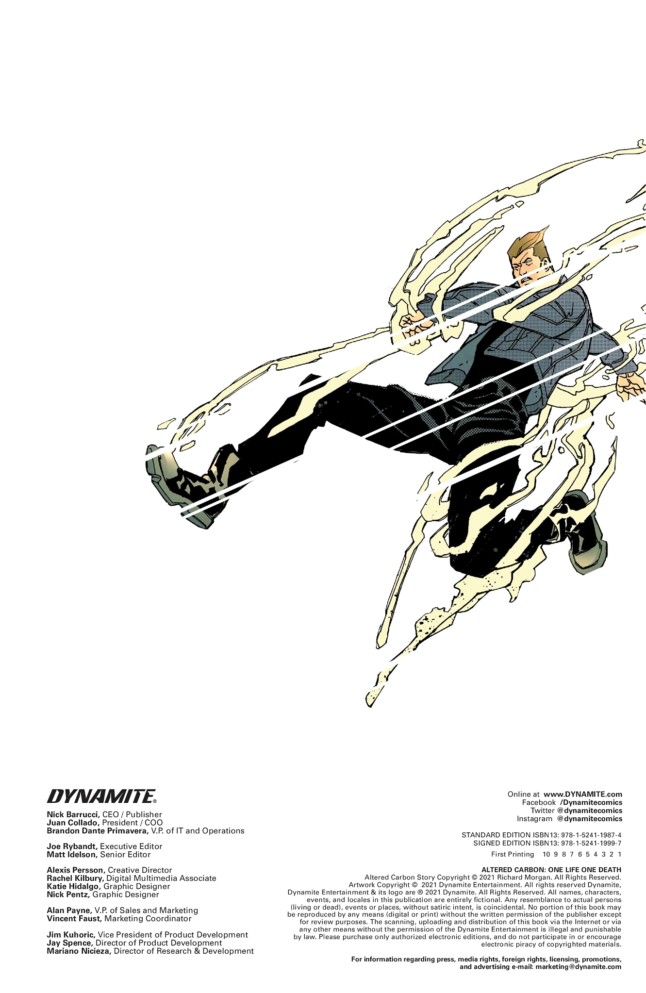 Read online Altered Carbon: One Life One Death comic -  Issue # TPB - 4