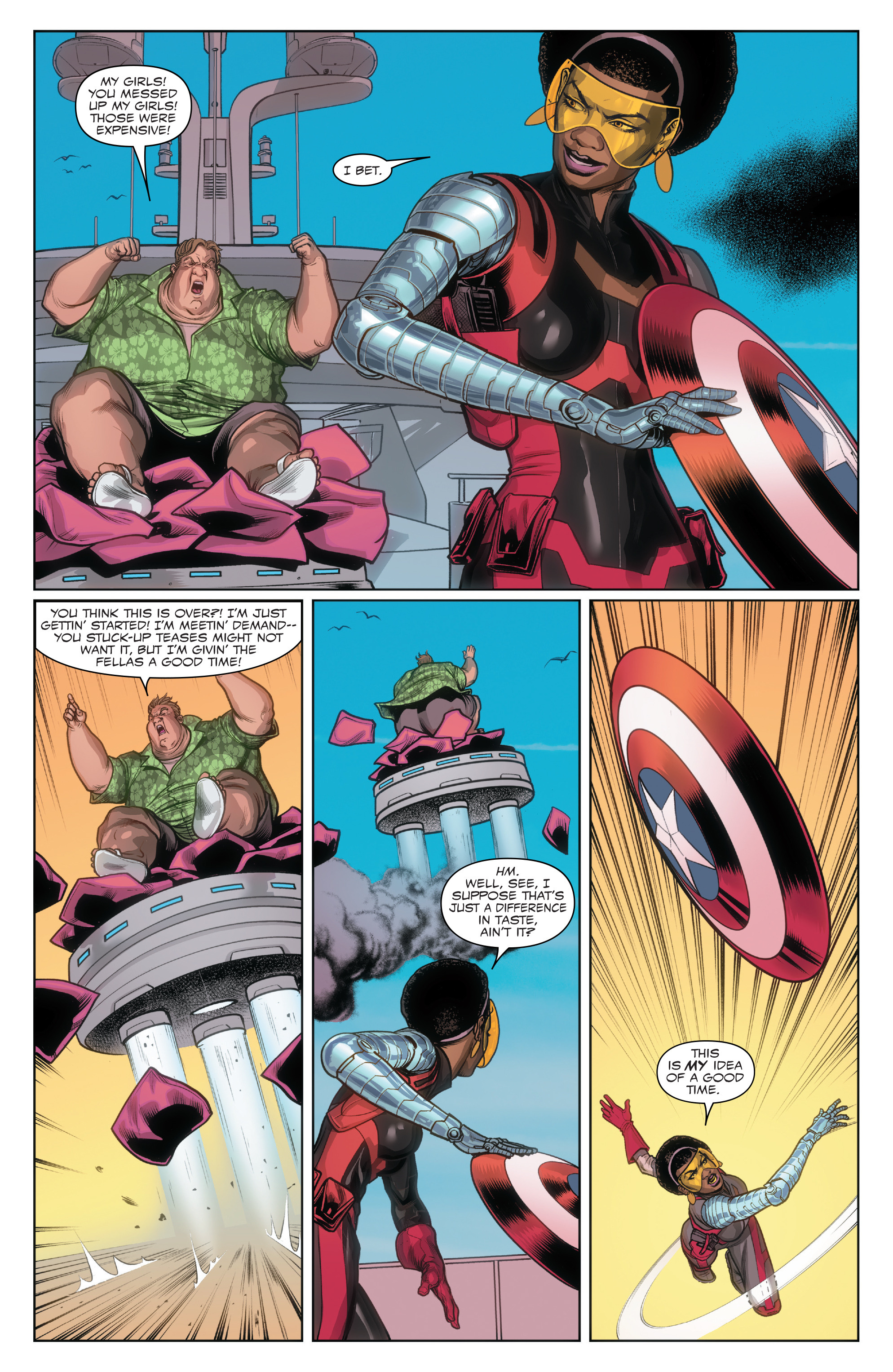 Read online Captain America: Sam Wilson comic -  Issue #16 - 18