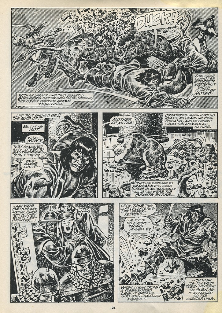 Read online The Savage Sword Of Conan comic -  Issue #194 - 26